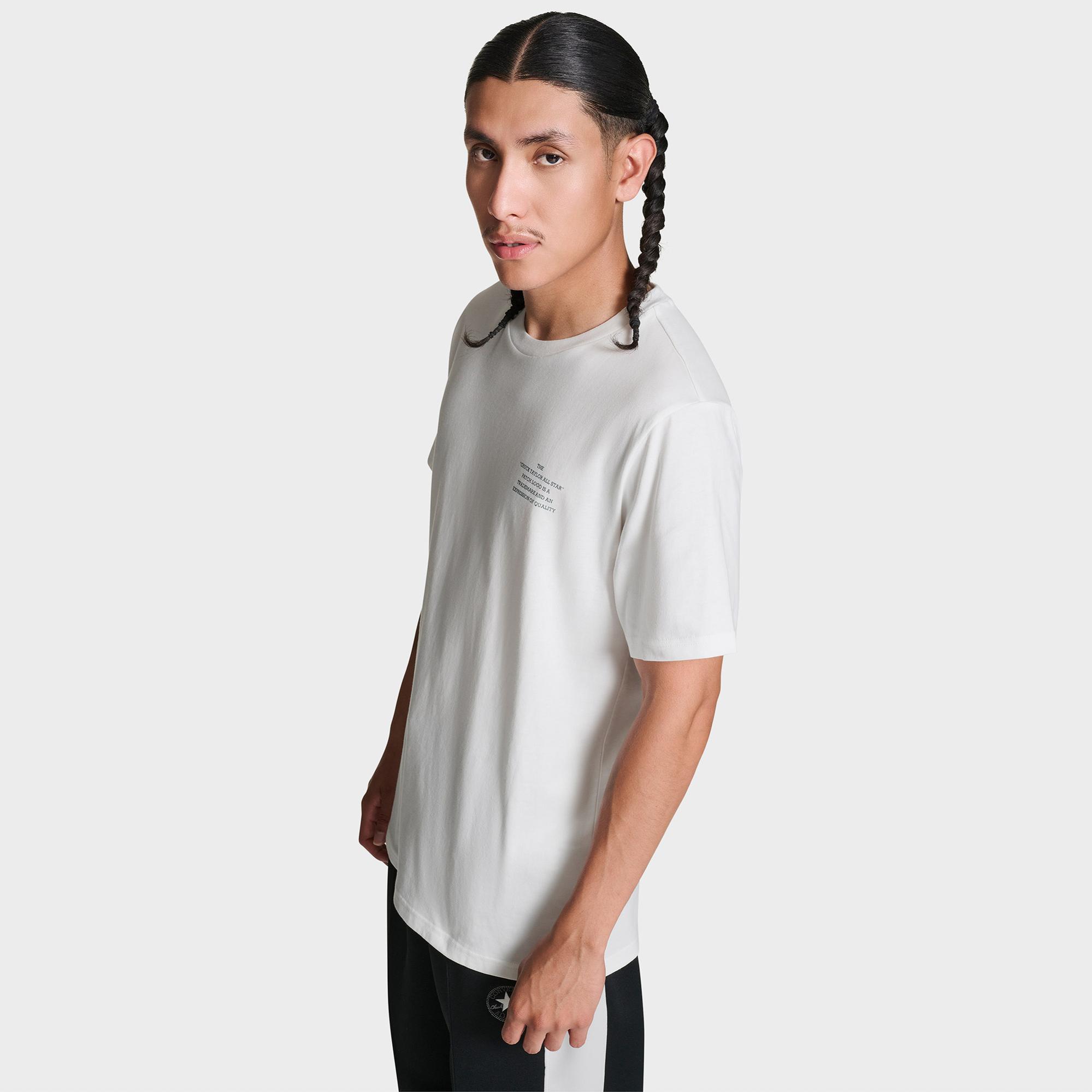 Converse Erkek Beyaz T-Shirt