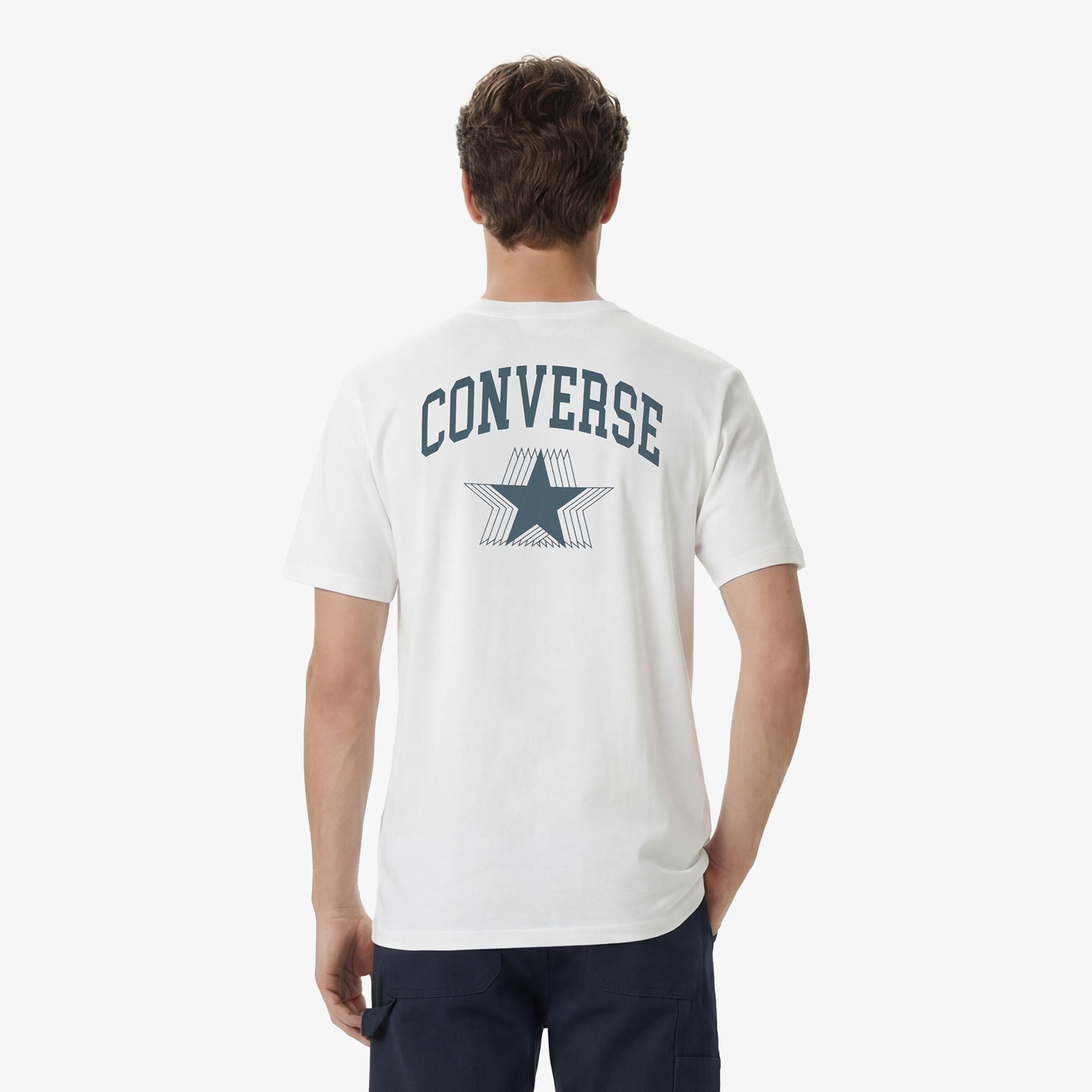 Converse Erkek Beyaz T-Shirt