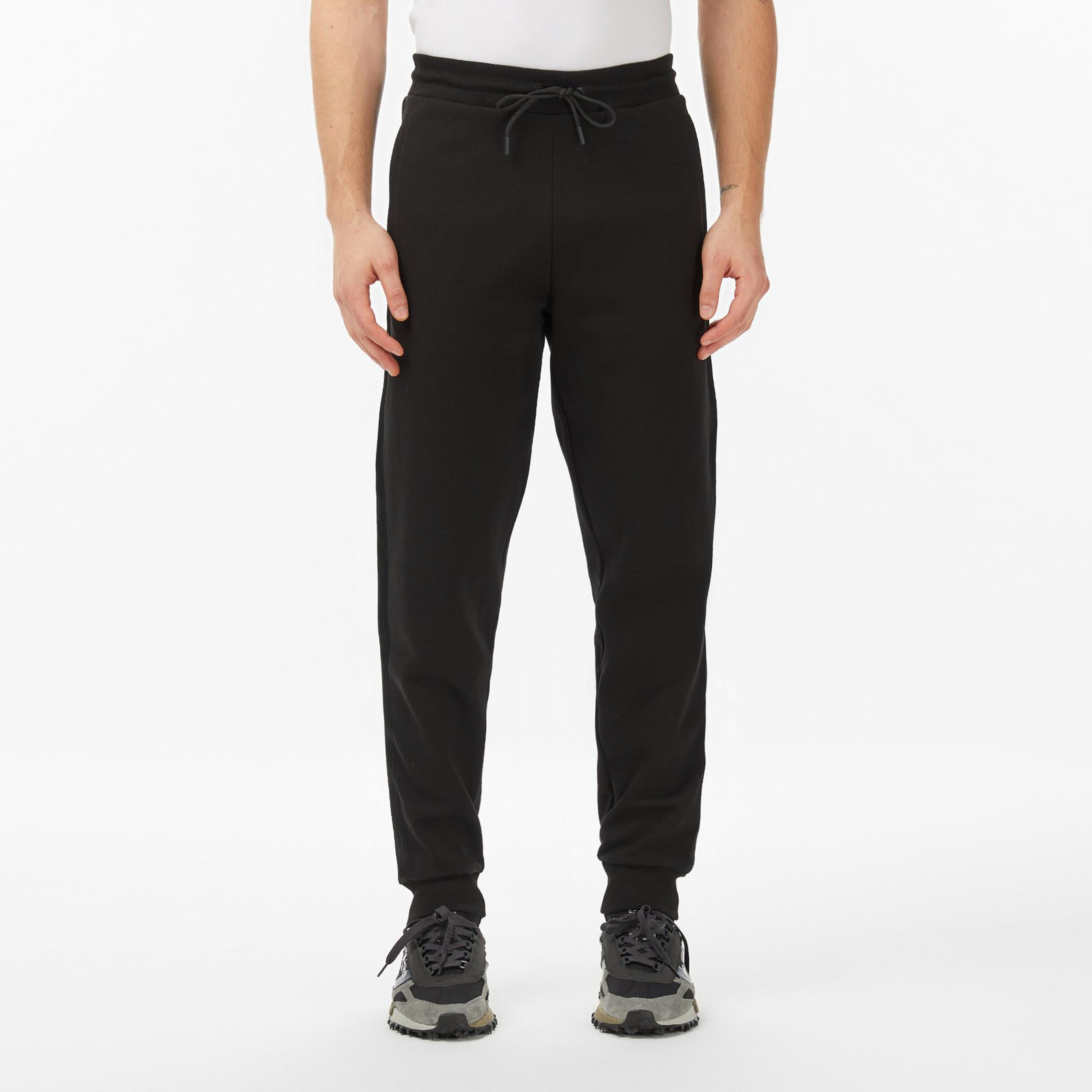 Lacoste Erkek Regular Fit Siyah Eşofman Altı