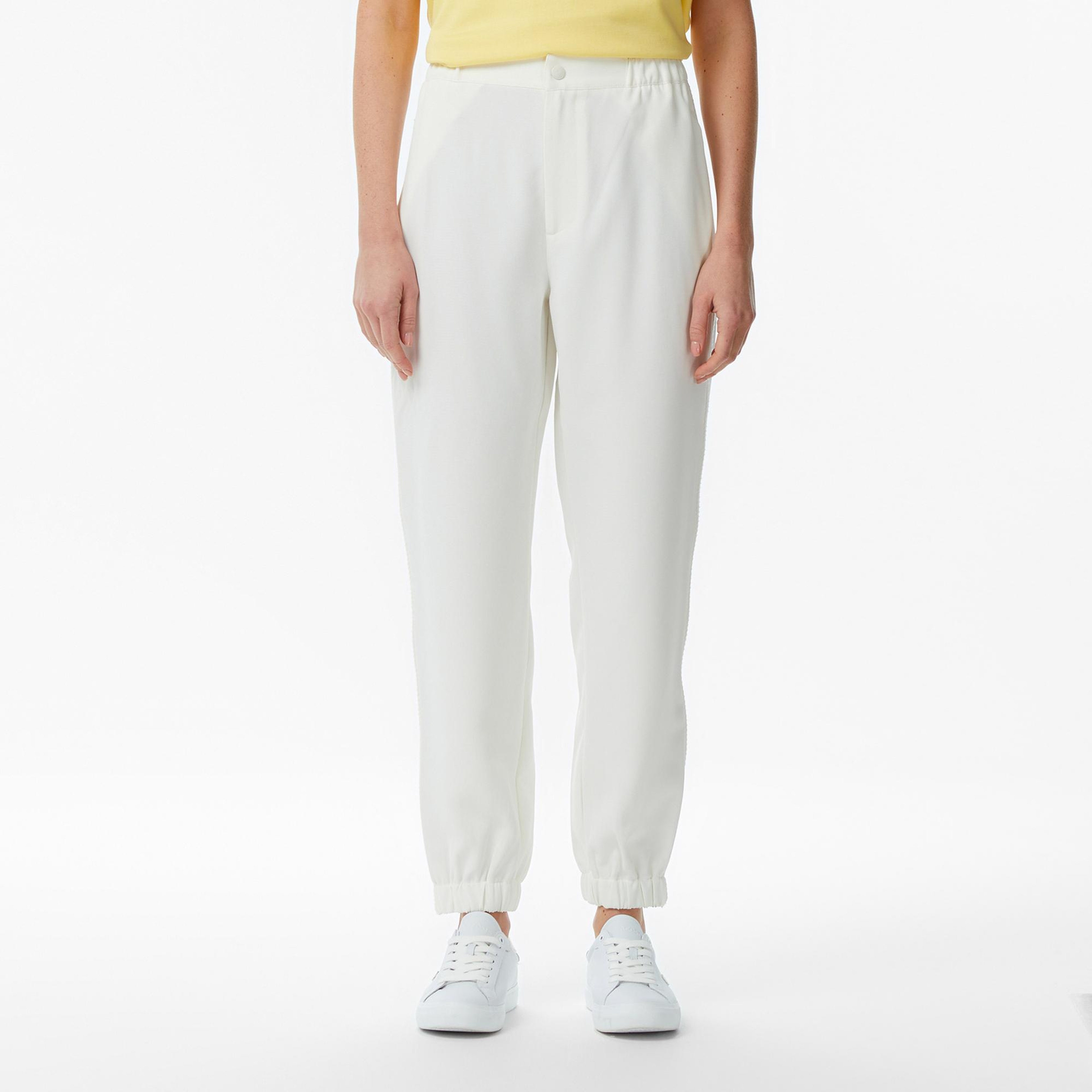 Lacoste Kadın Jogger Krem Pantolon