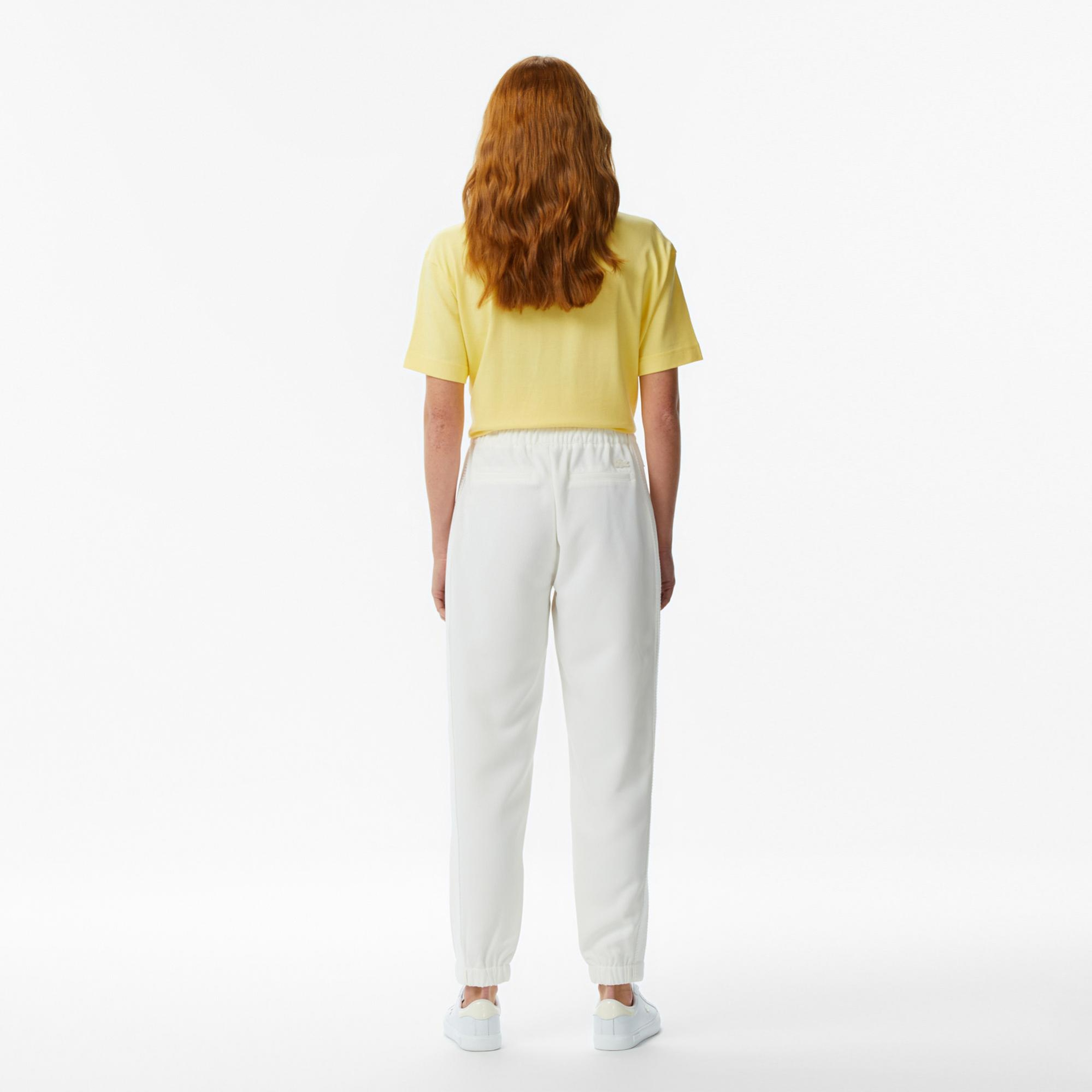 Lacoste Kadın Jogger Krem Pantolon