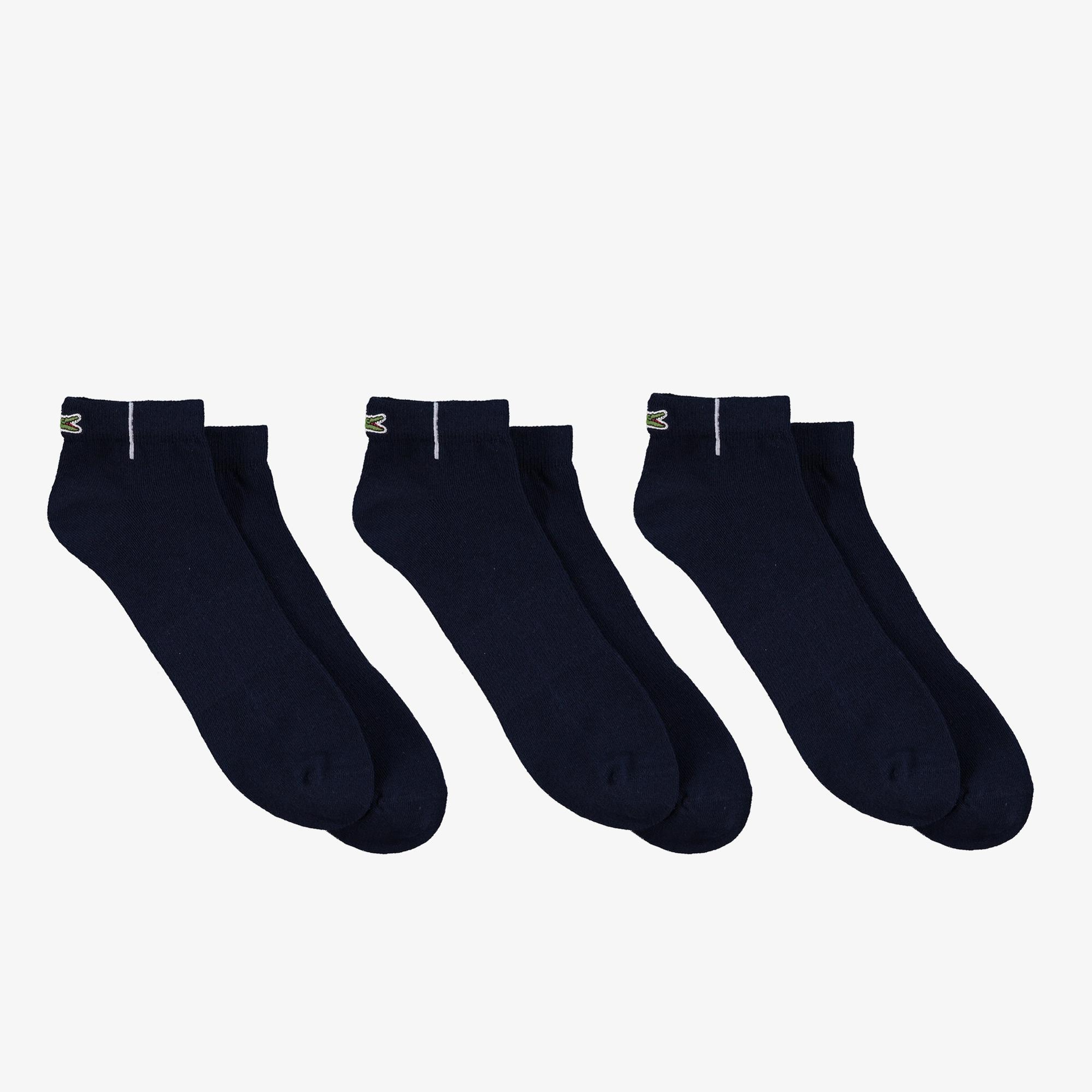 Lacoste Unisex Lacivert Çorap