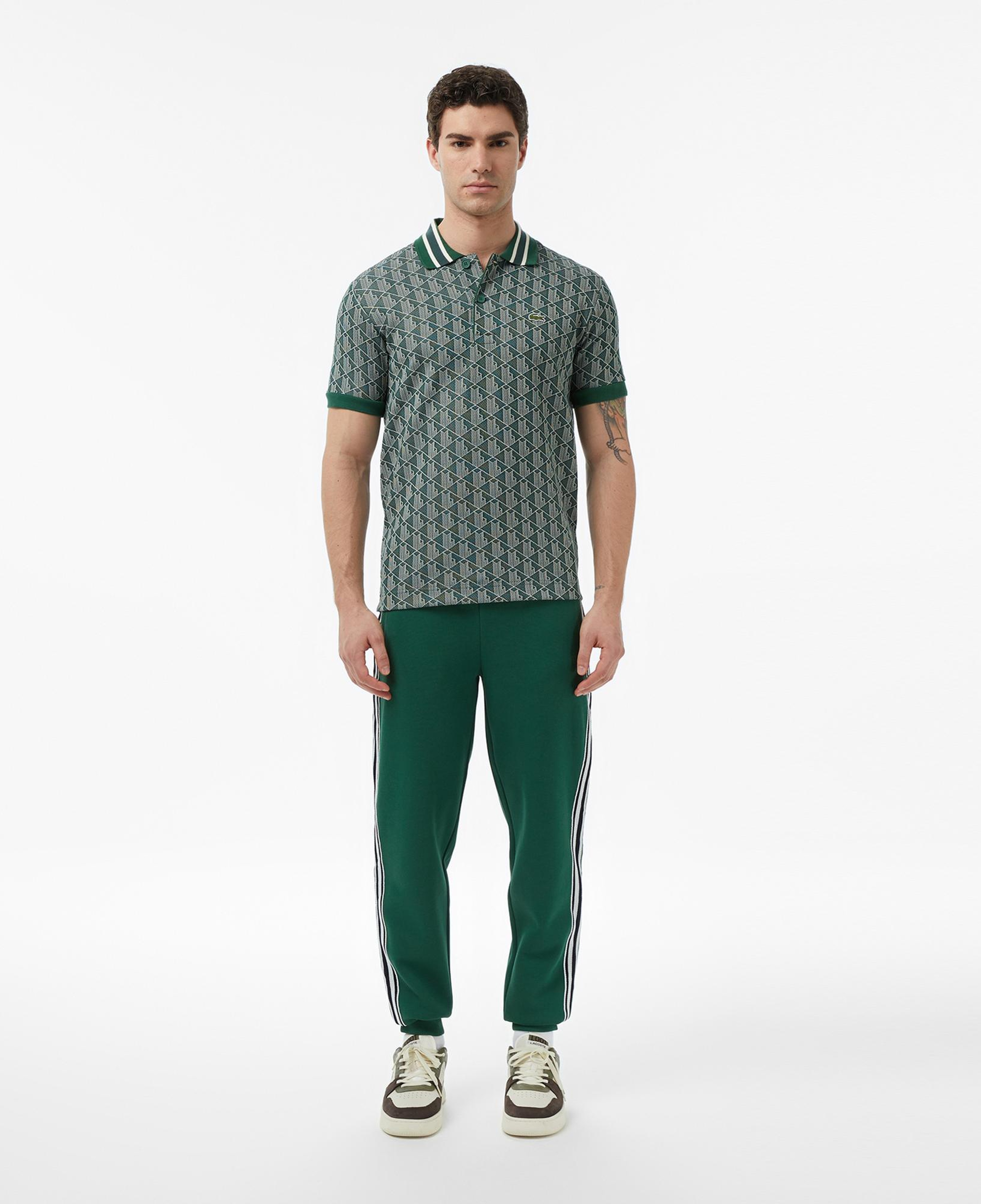 Lacoste Erkek Regular Fit Yeşil Eşofman Altı