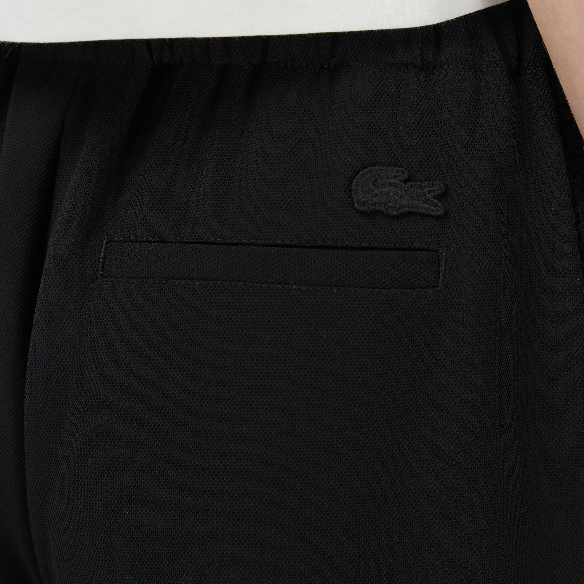 Lacoste Kadın Relaxed Fit Siyah Pantolon