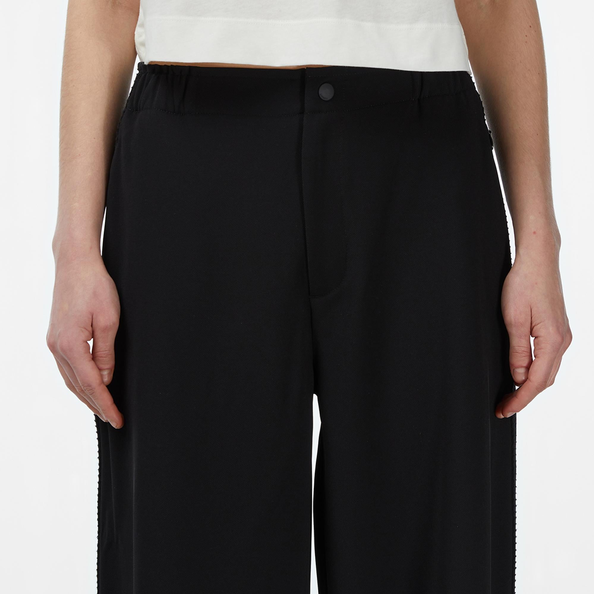 Lacoste Kadın Relaxed Fit Siyah Pantolon