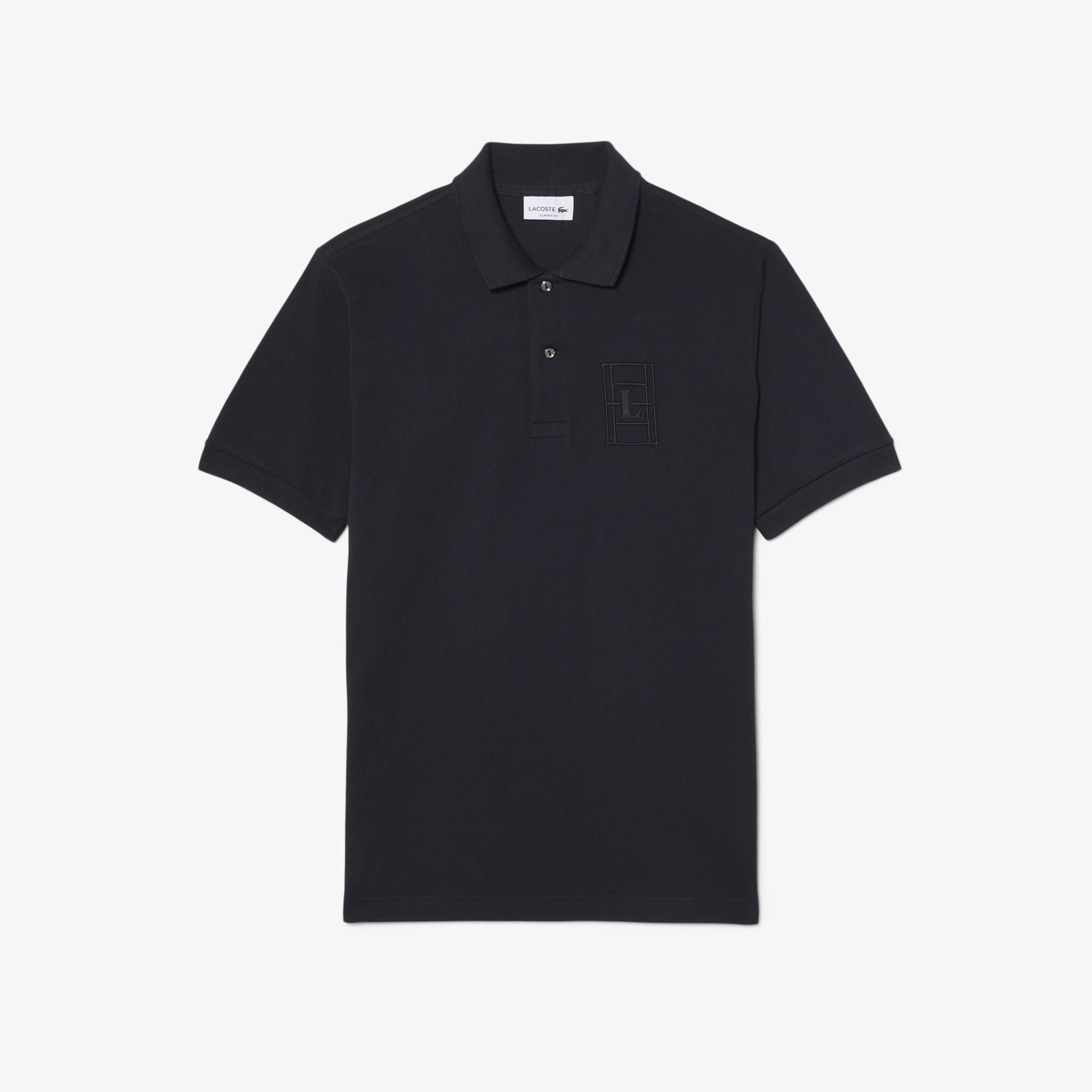 Lacoste Erkek Classic Fit Koyu Gri Polo