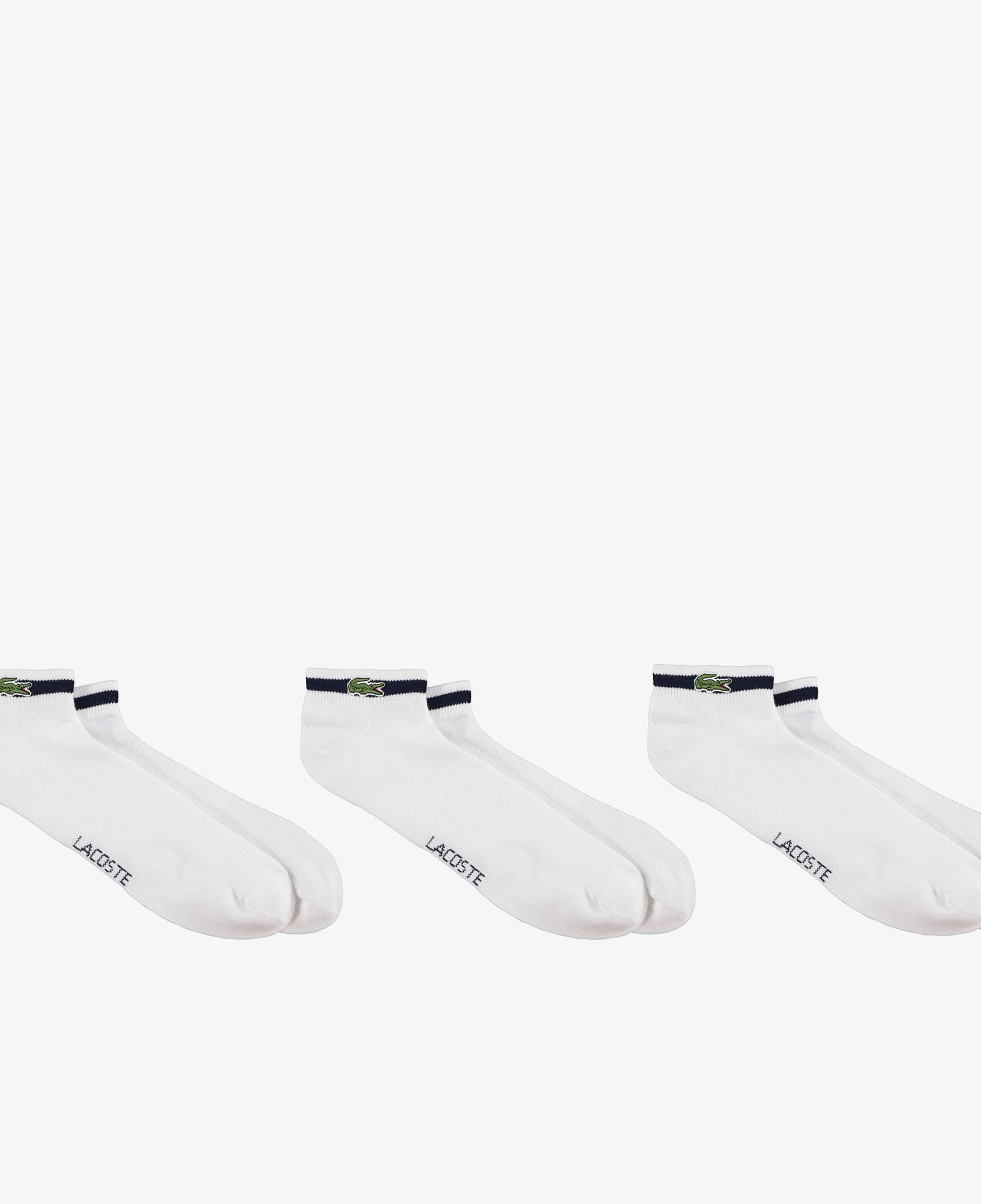 Lacoste Unisex Beyaz Çorap