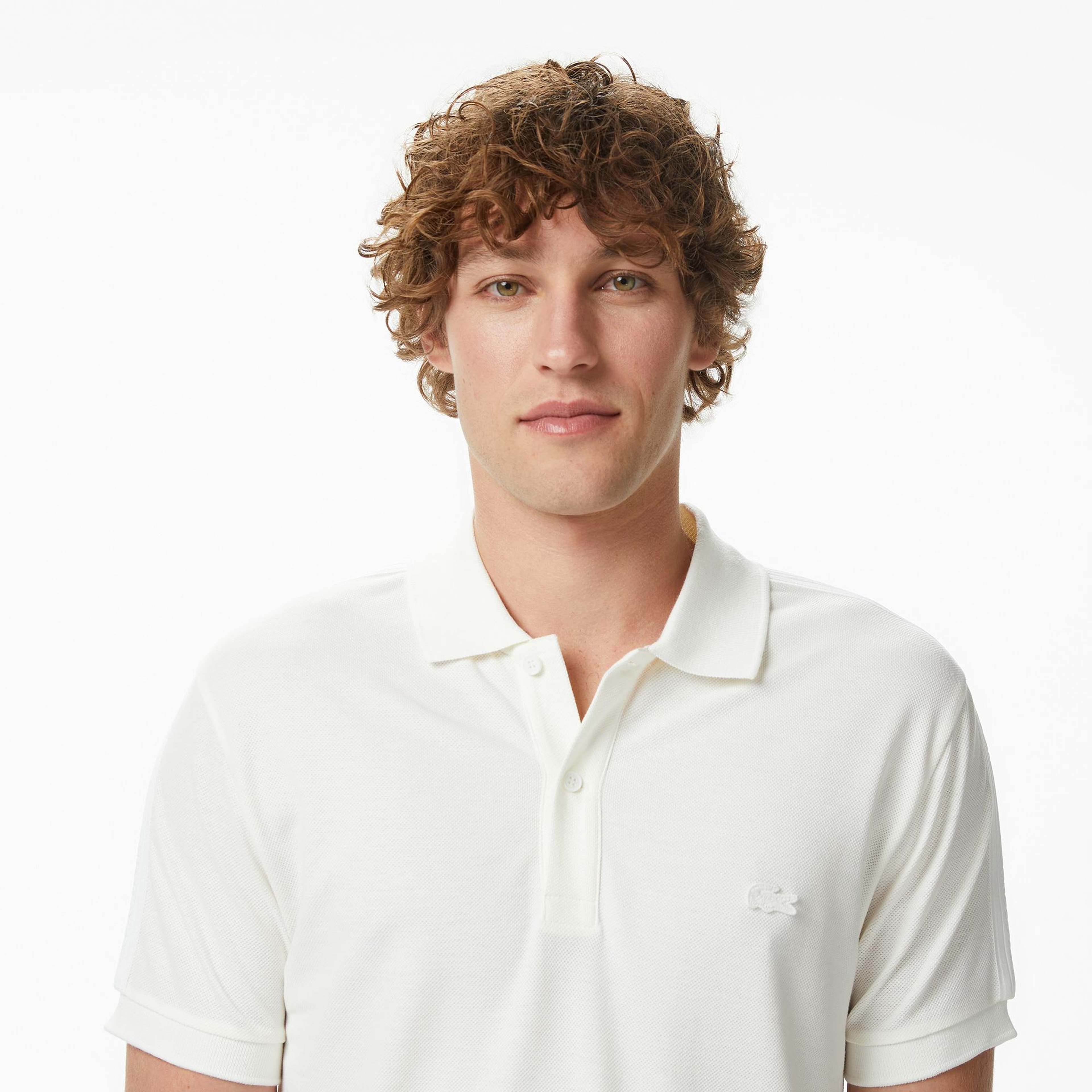 Lacoste Erkek Regular Fit Krem Polo