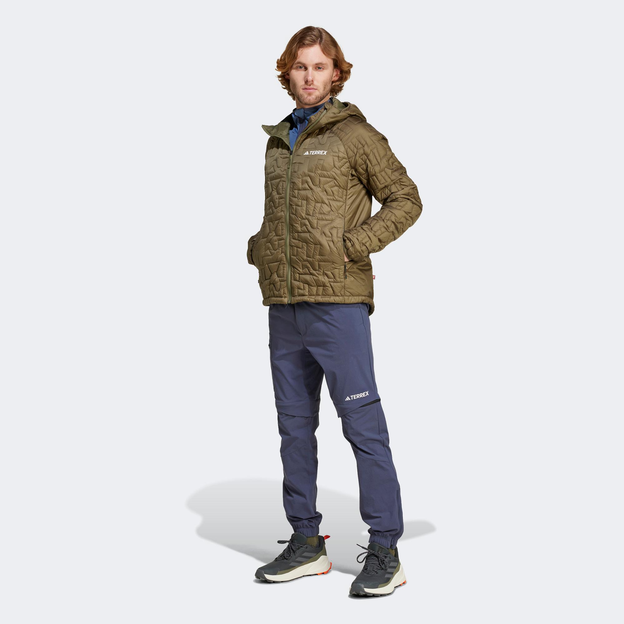 Adidas Xperior Prima Loft Erkek Yeşil Mont