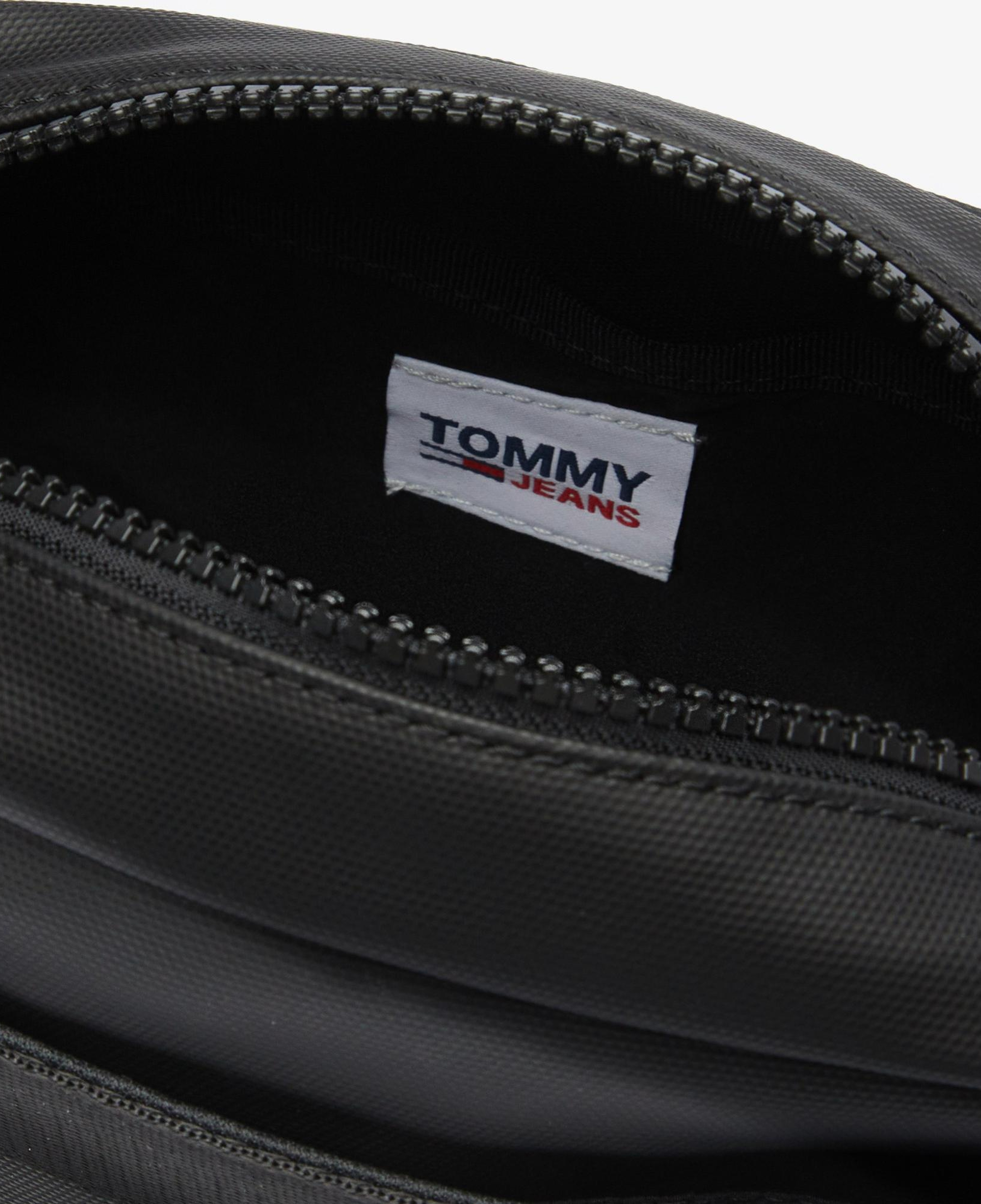 Tommy Jeans Elevated Crossover Erkek Siyah Omuz Çantası