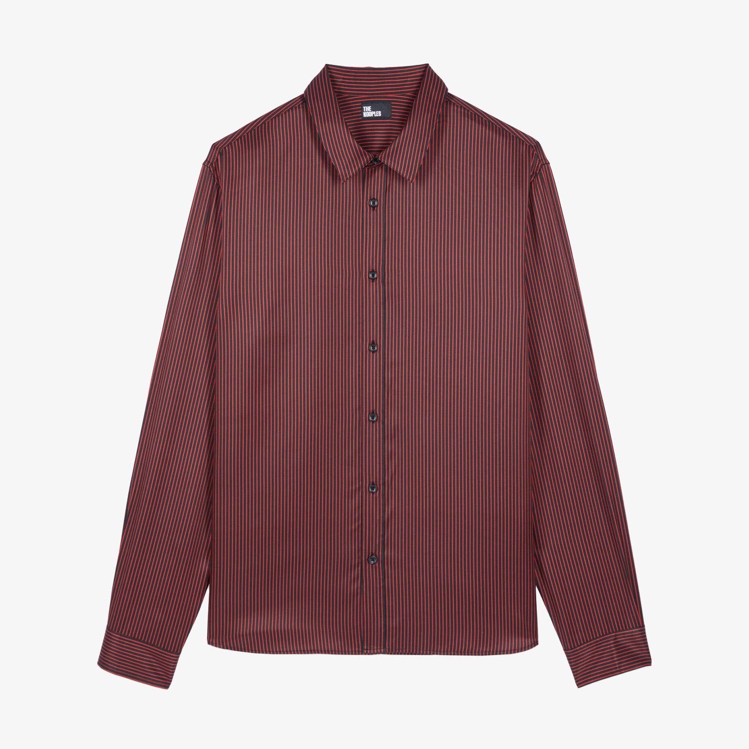 The Kooples Erkek Siyah Gömlek