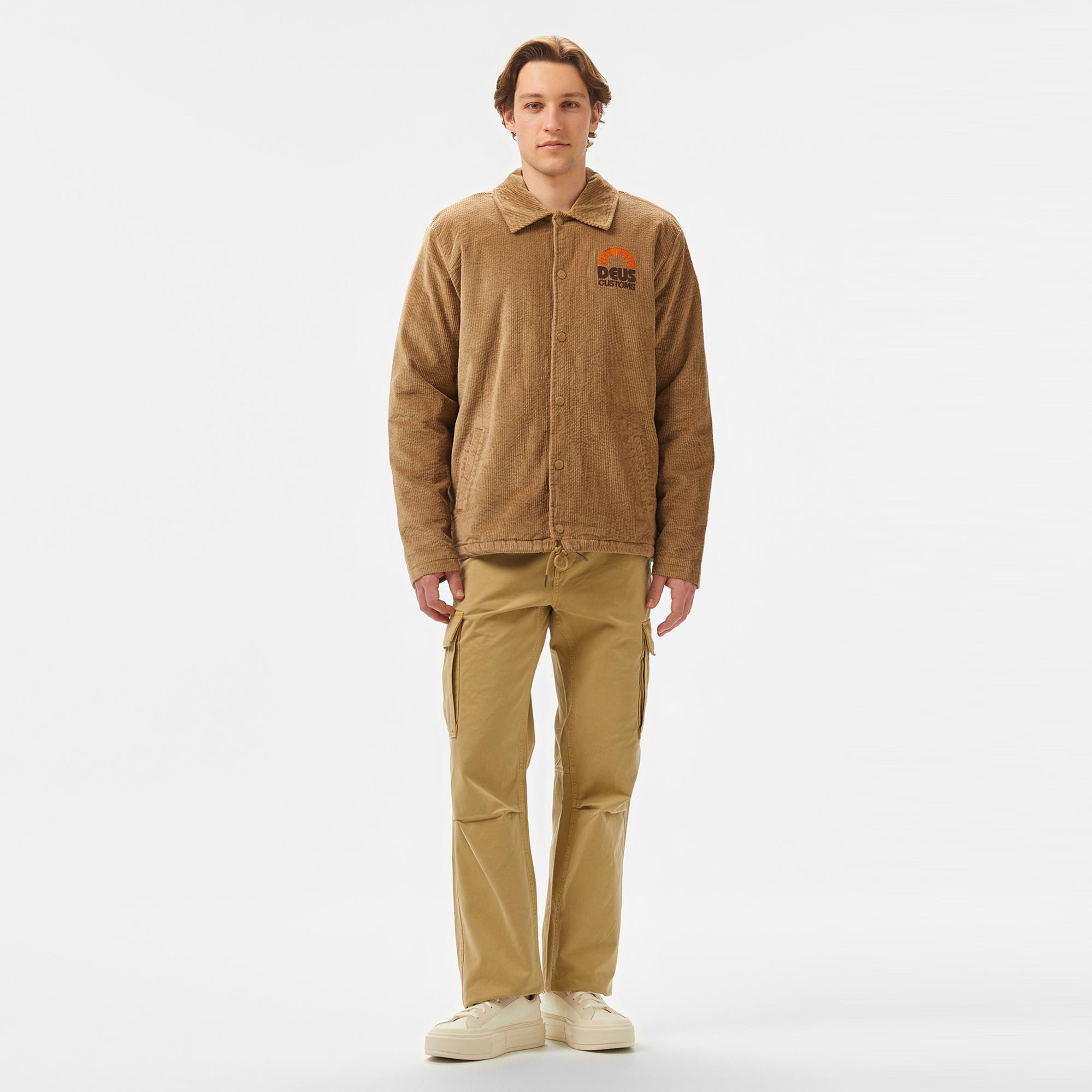 Deus Ex Machina Stokes Coach Erkek Haki Ceket