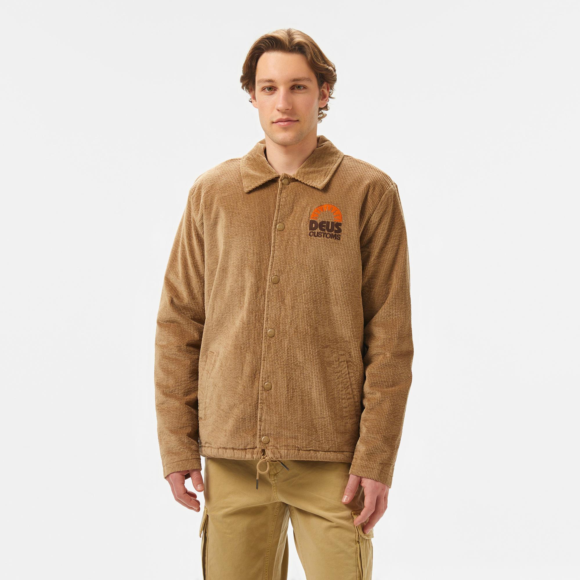 Deus Ex Machina Stokes Coach Erkek Haki Ceket