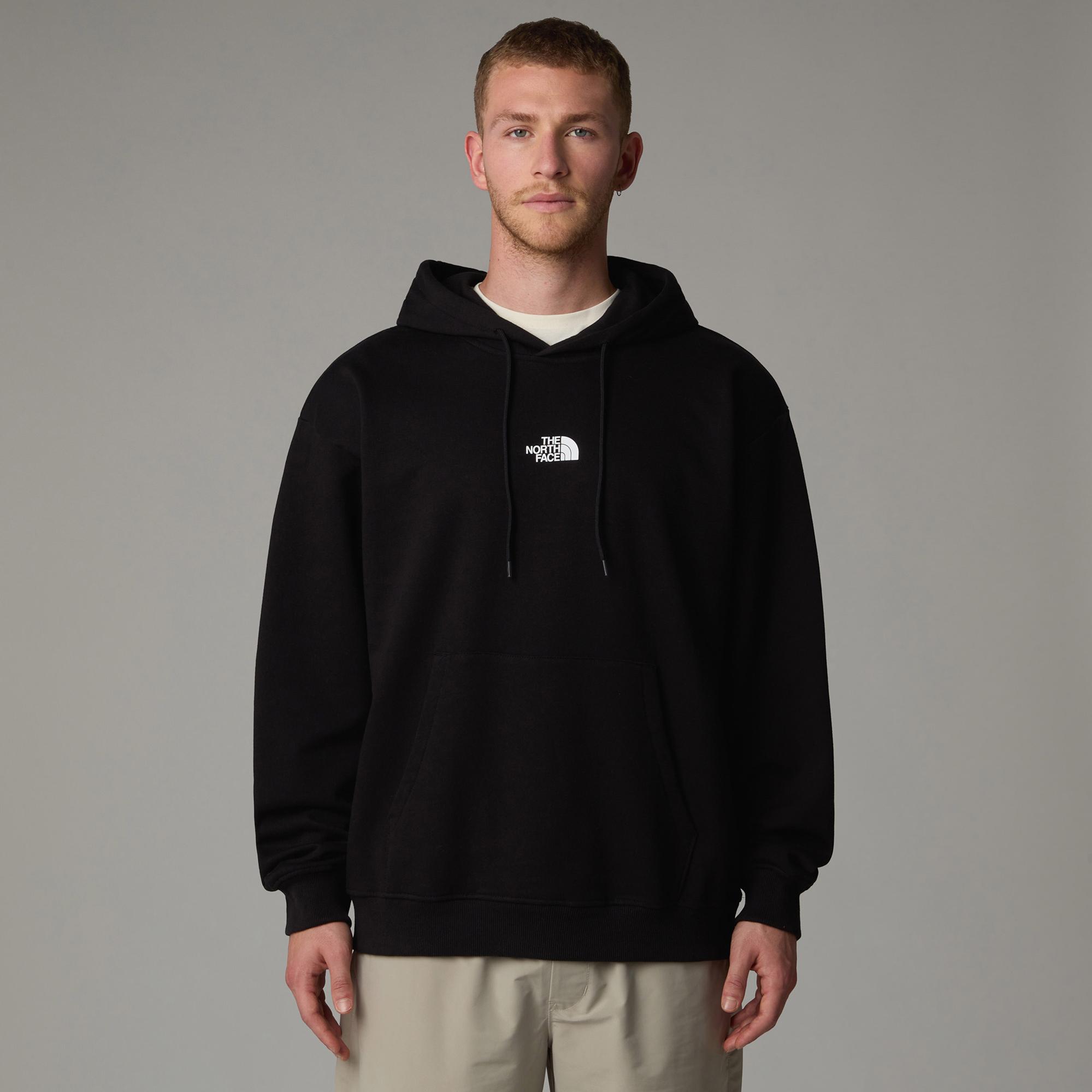 The North Face Zum Oversize Erkek Siyah Sweatshirt
