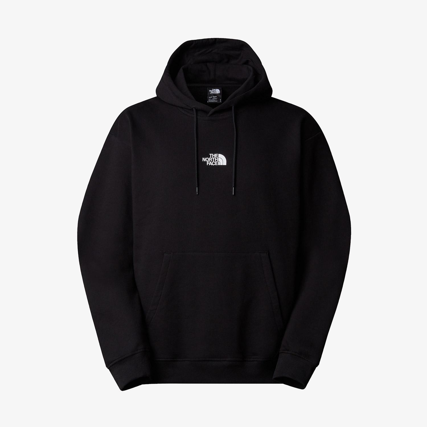 The North Face Zum Oversize Erkek Siyah Sweatshirt