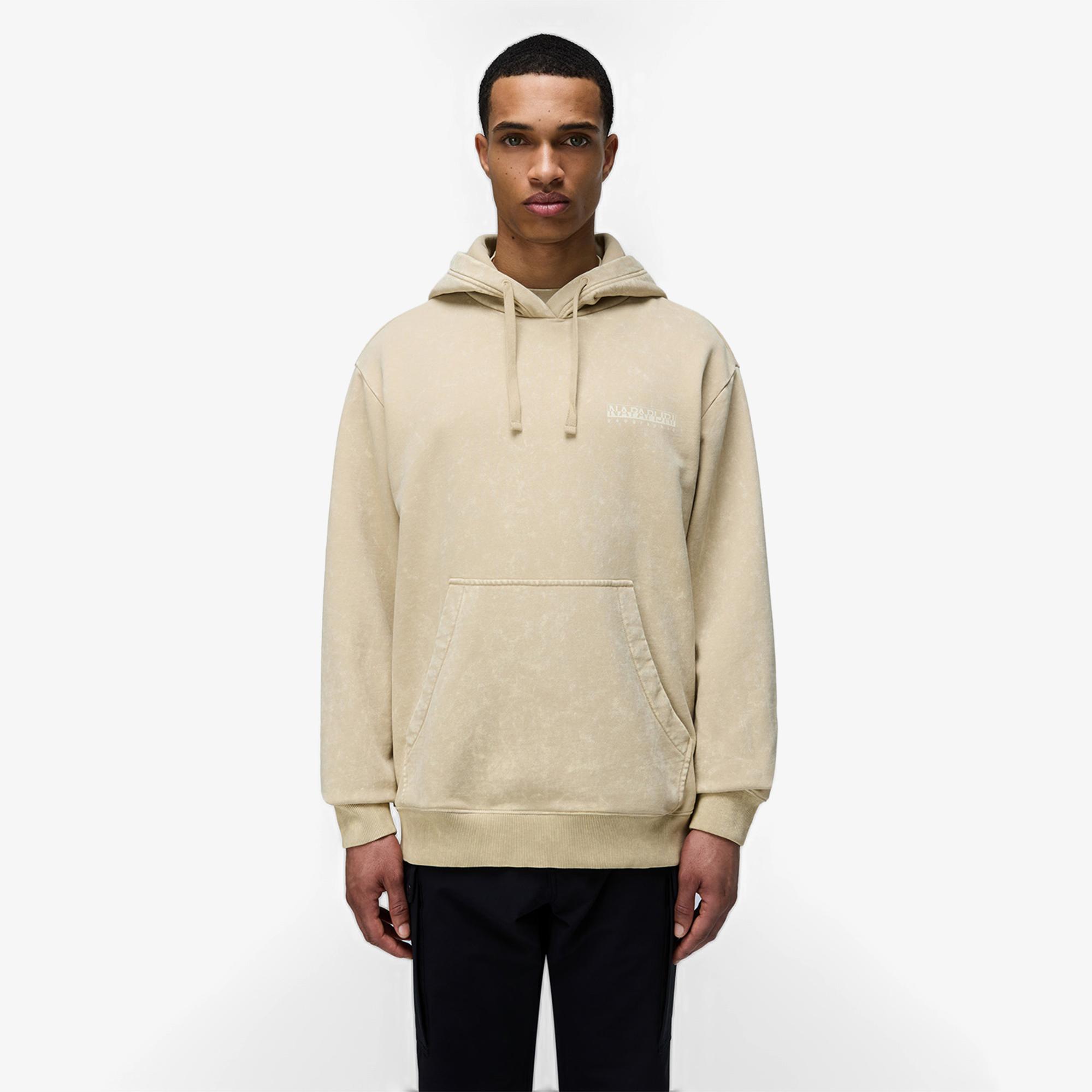 Napapijri B-Argient Erkek Bej Sweatshirt