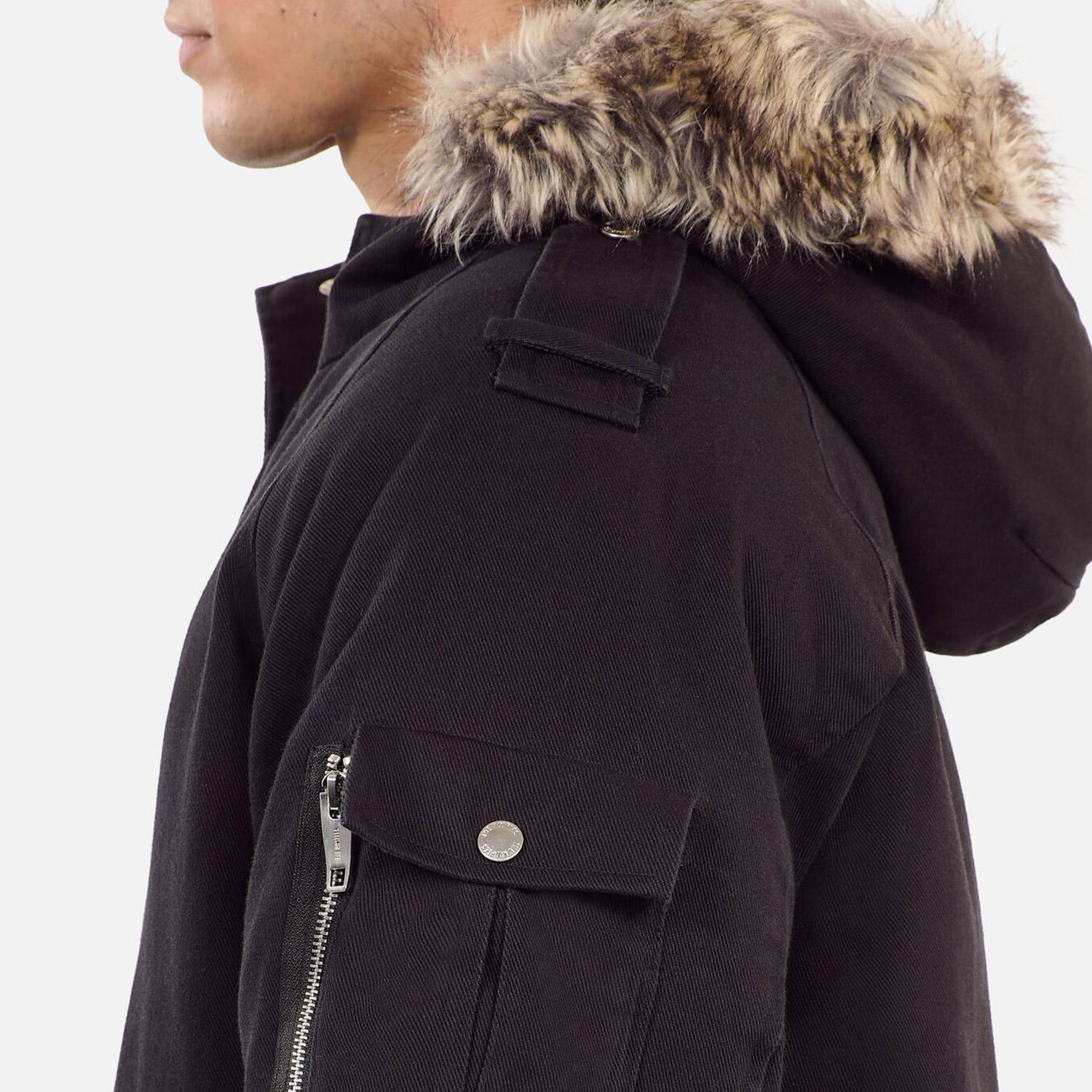 The Kooples Erkek Siyah Mont