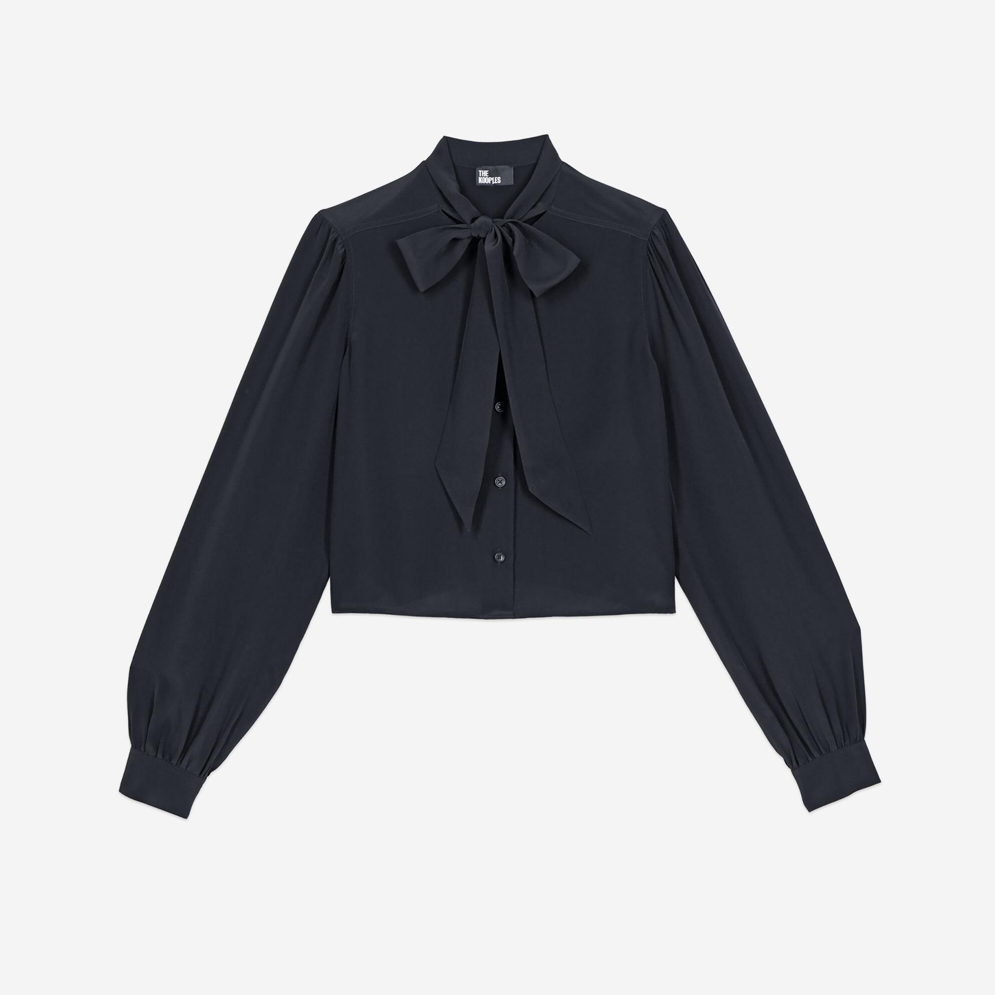 The Kooples Kadın Siyah Gömlek