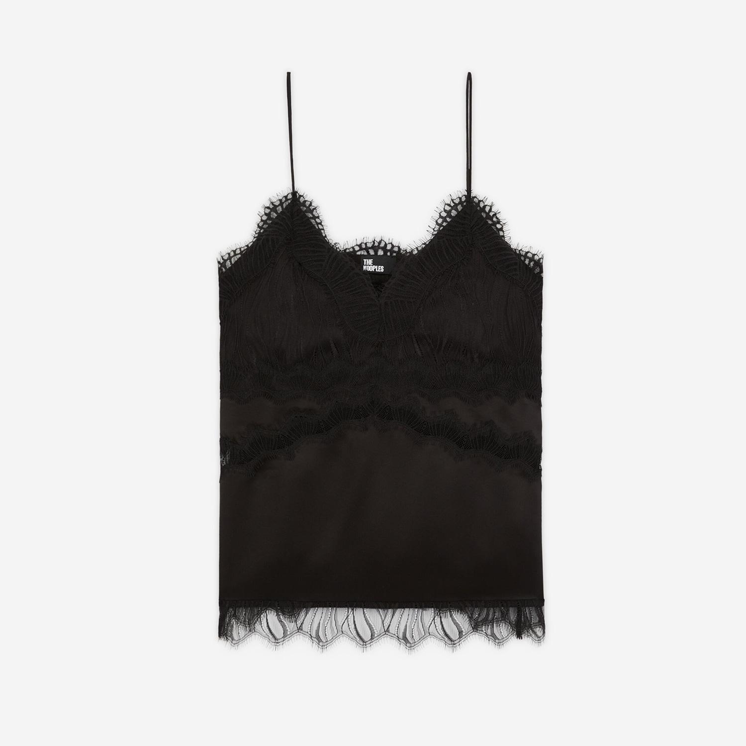 The Kooples Kadın Siyah T-Shirt