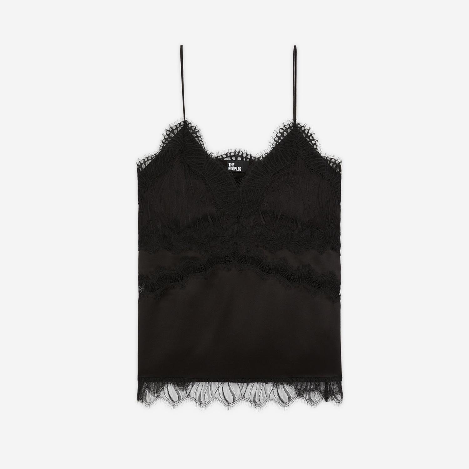 The Kooples Kadın Siyah T-Shirt