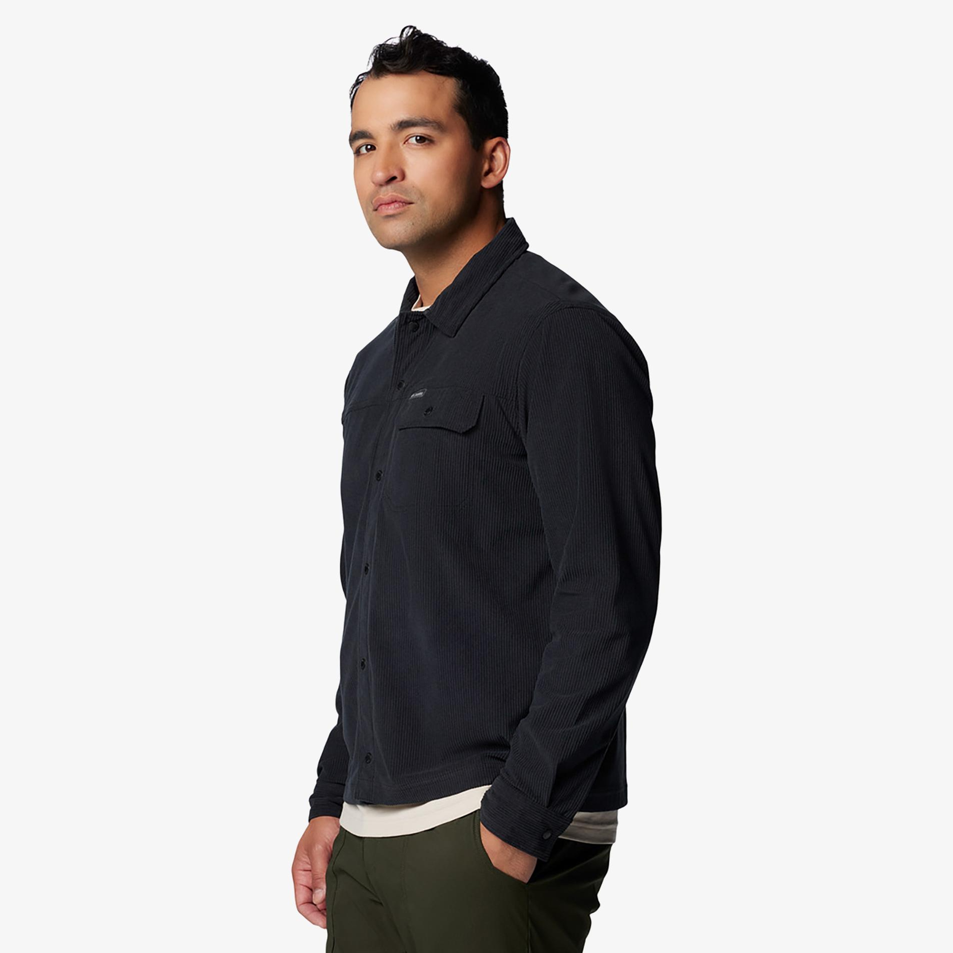 Columbia Flare Gun Corduroy Erkek Siyah Gömlek