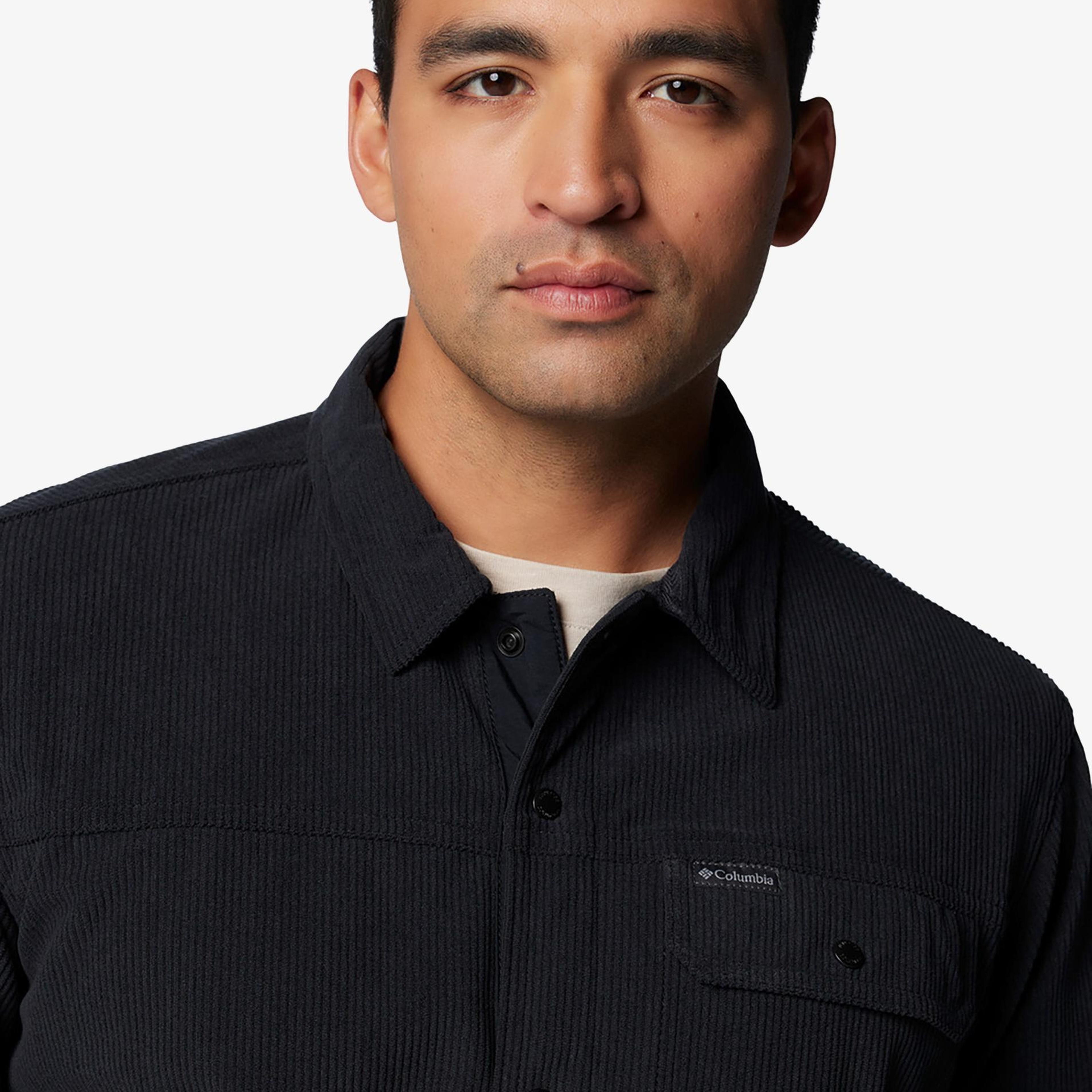 Columbia Flare Gun Corduroy Erkek Siyah Gömlek