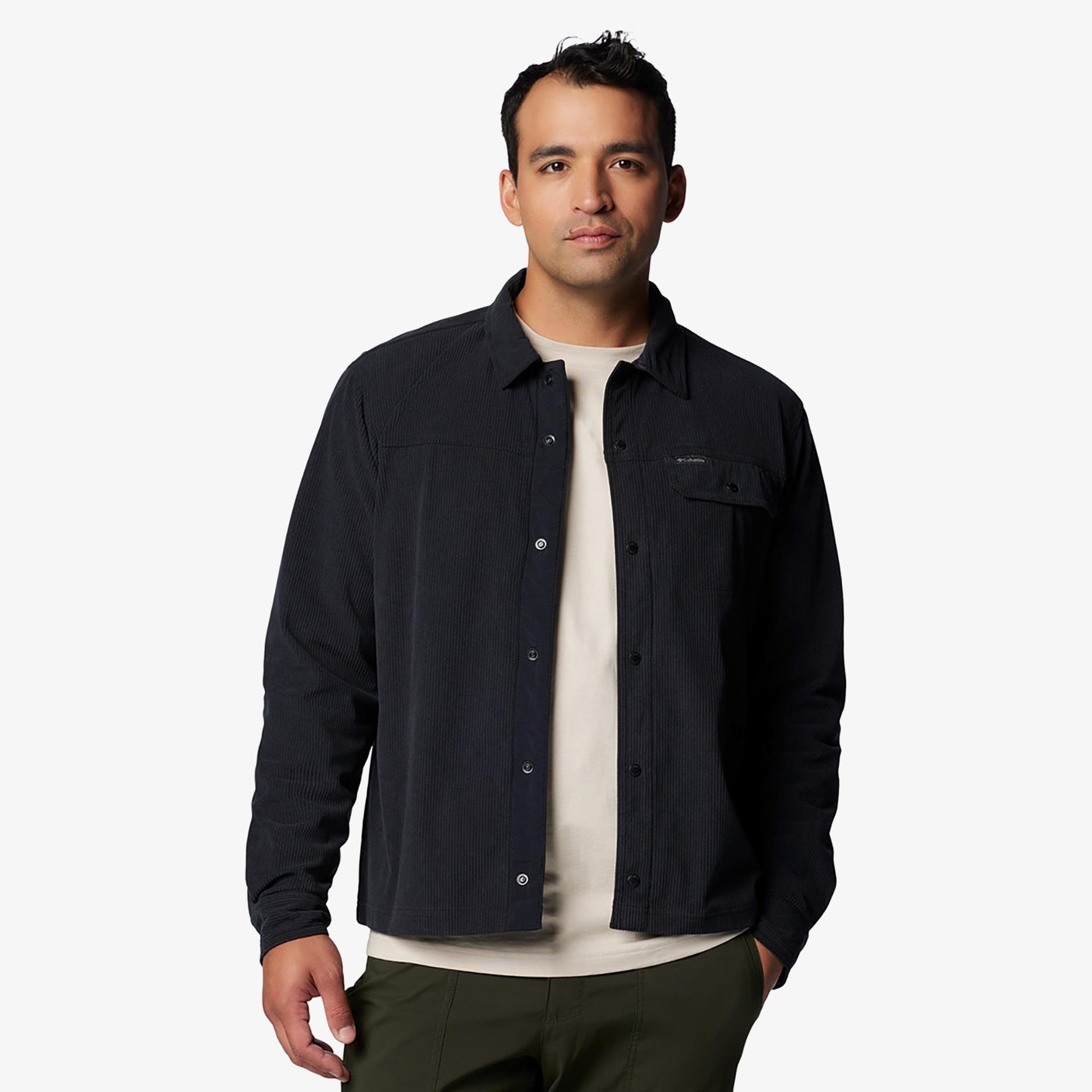Columbia Flare Gun Corduroy Erkek Siyah Gömlek