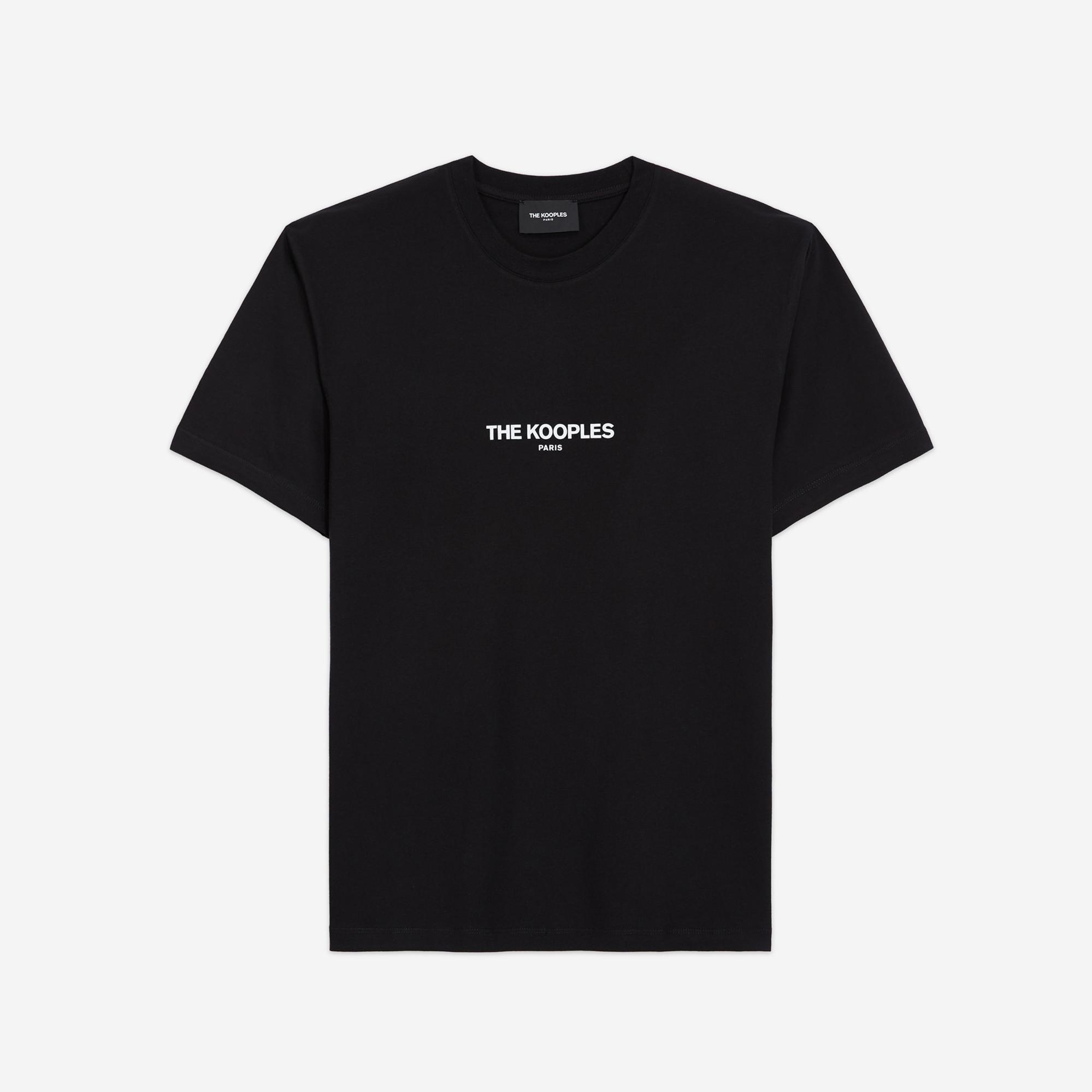 The Kooples Erkek Siyah T-Shirt