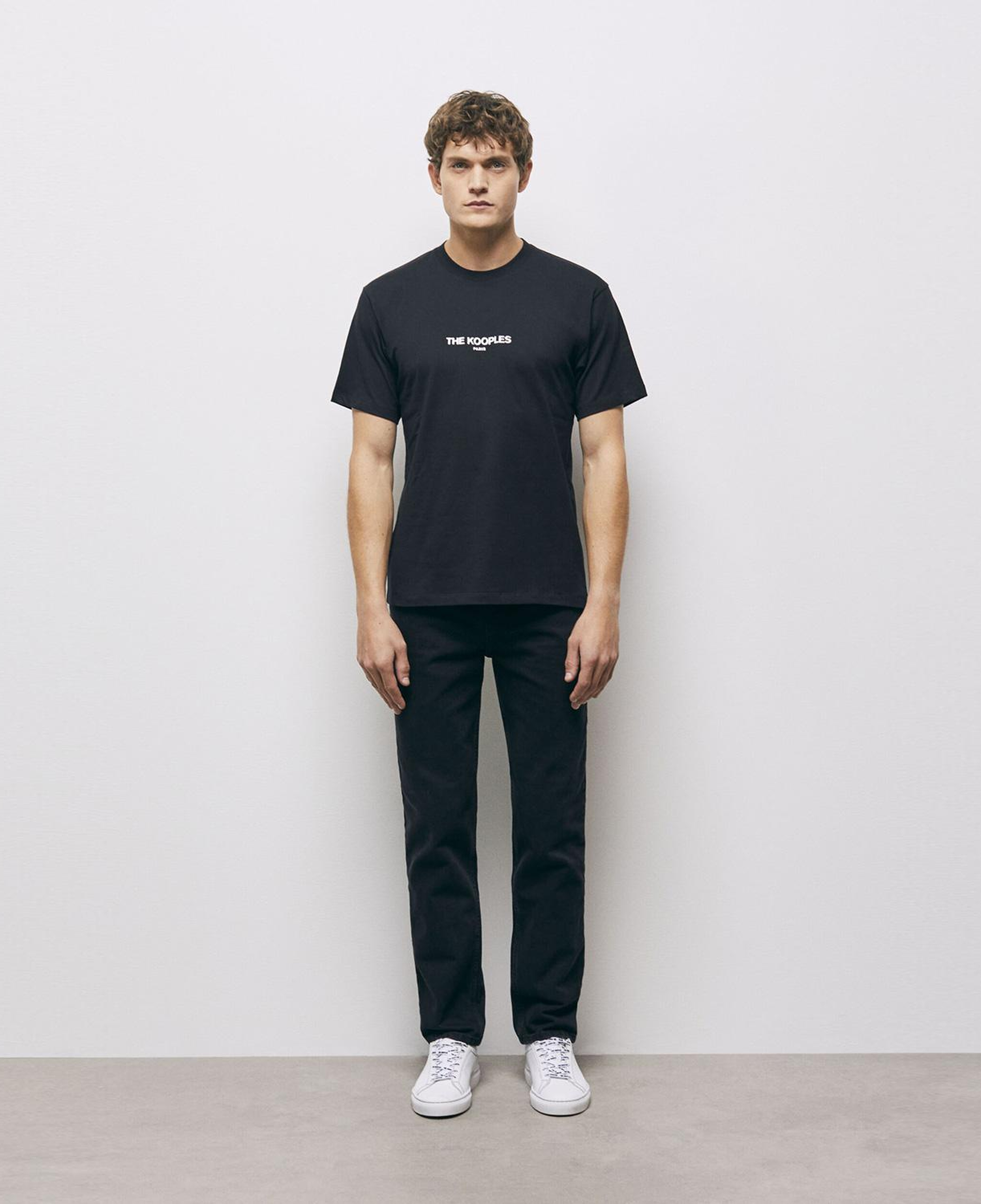 The Kooples Erkek Siyah T-Shirt