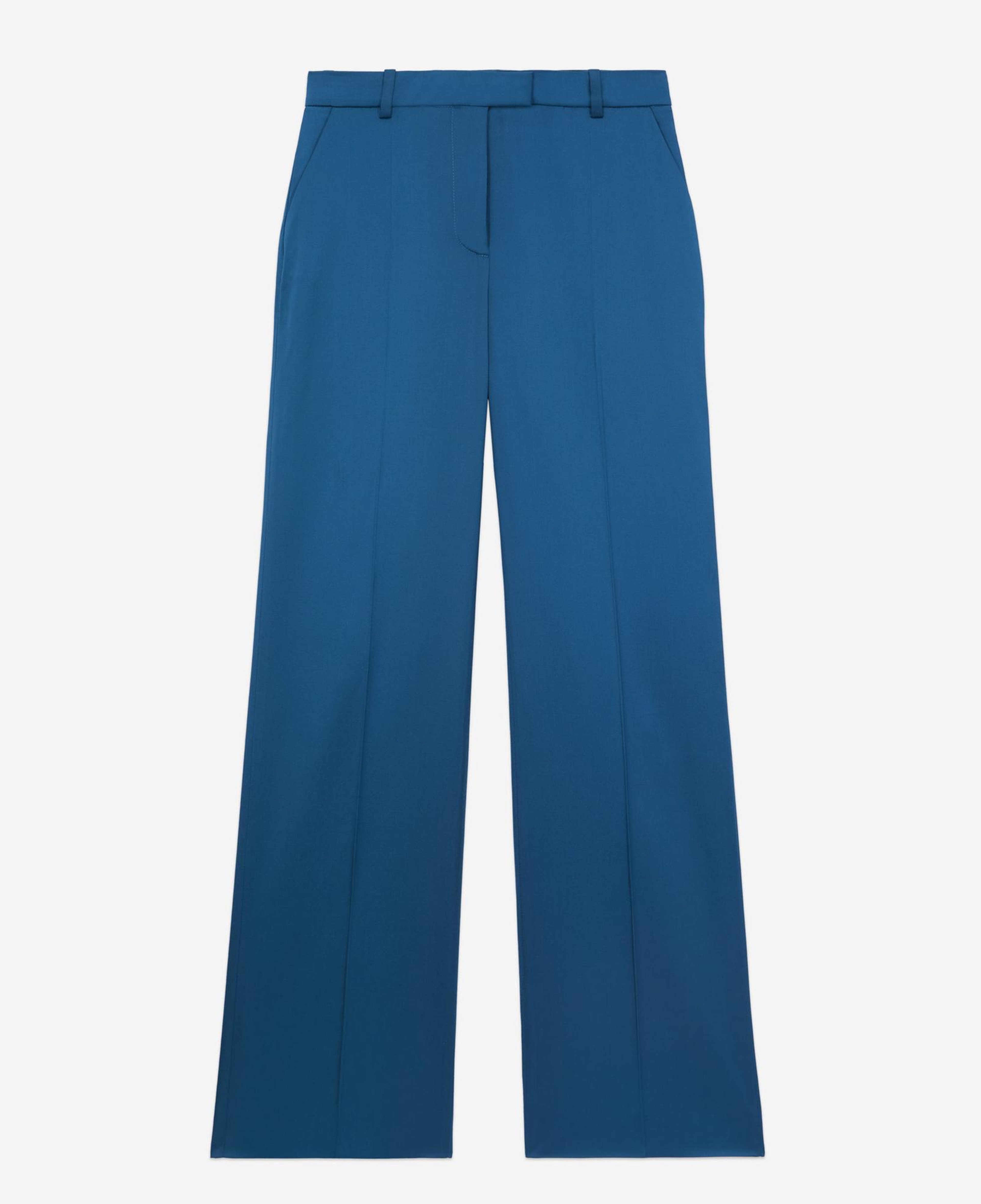 The Kooples Kadın Straight Fit Çiçek Desenli Mavi Pantolon