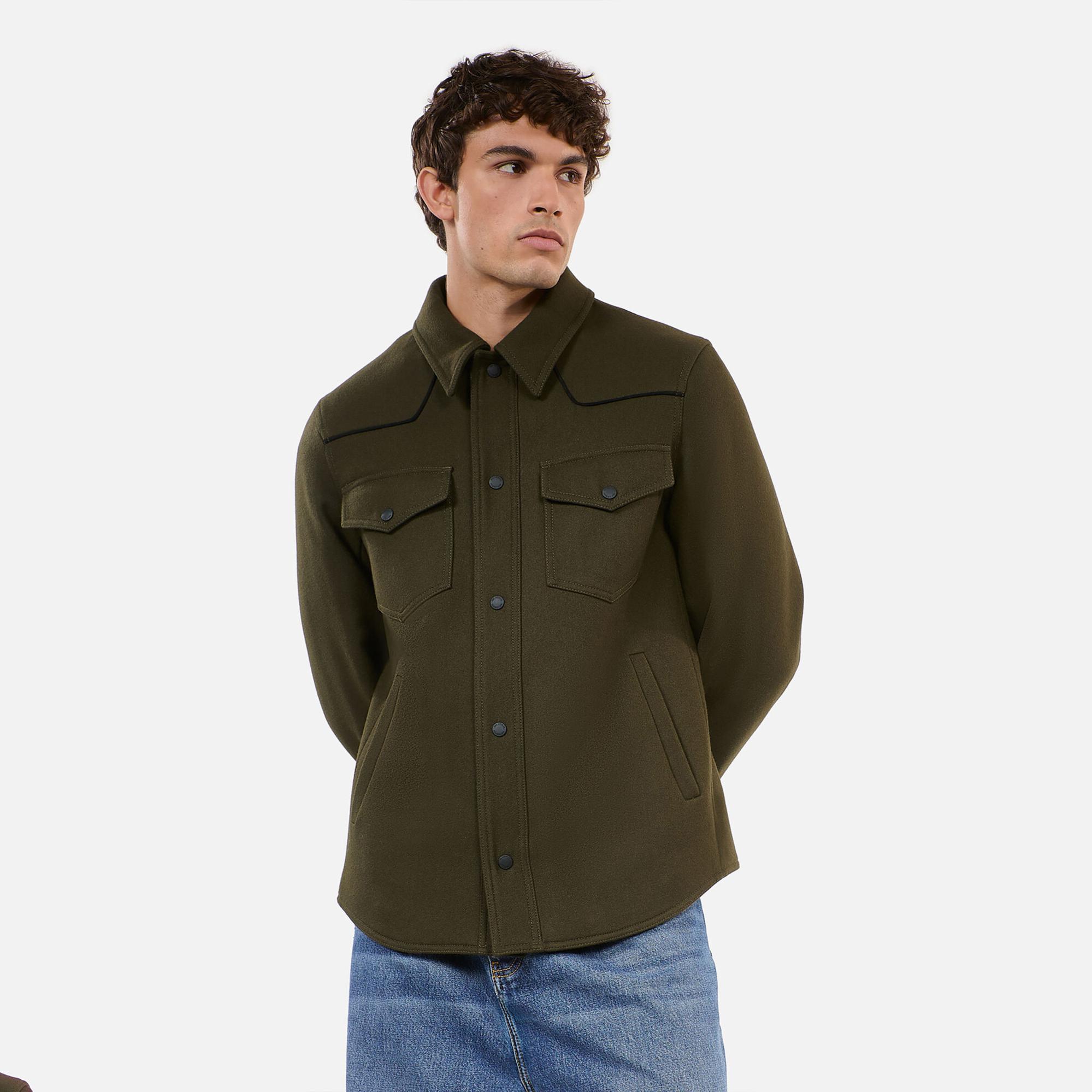 The Kooples Erkek Yeşil Mont