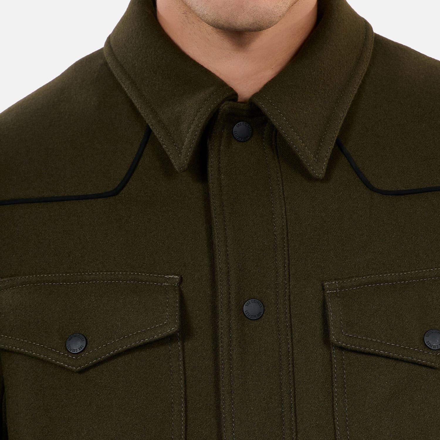 The Kooples Erkek Yeşil Mont