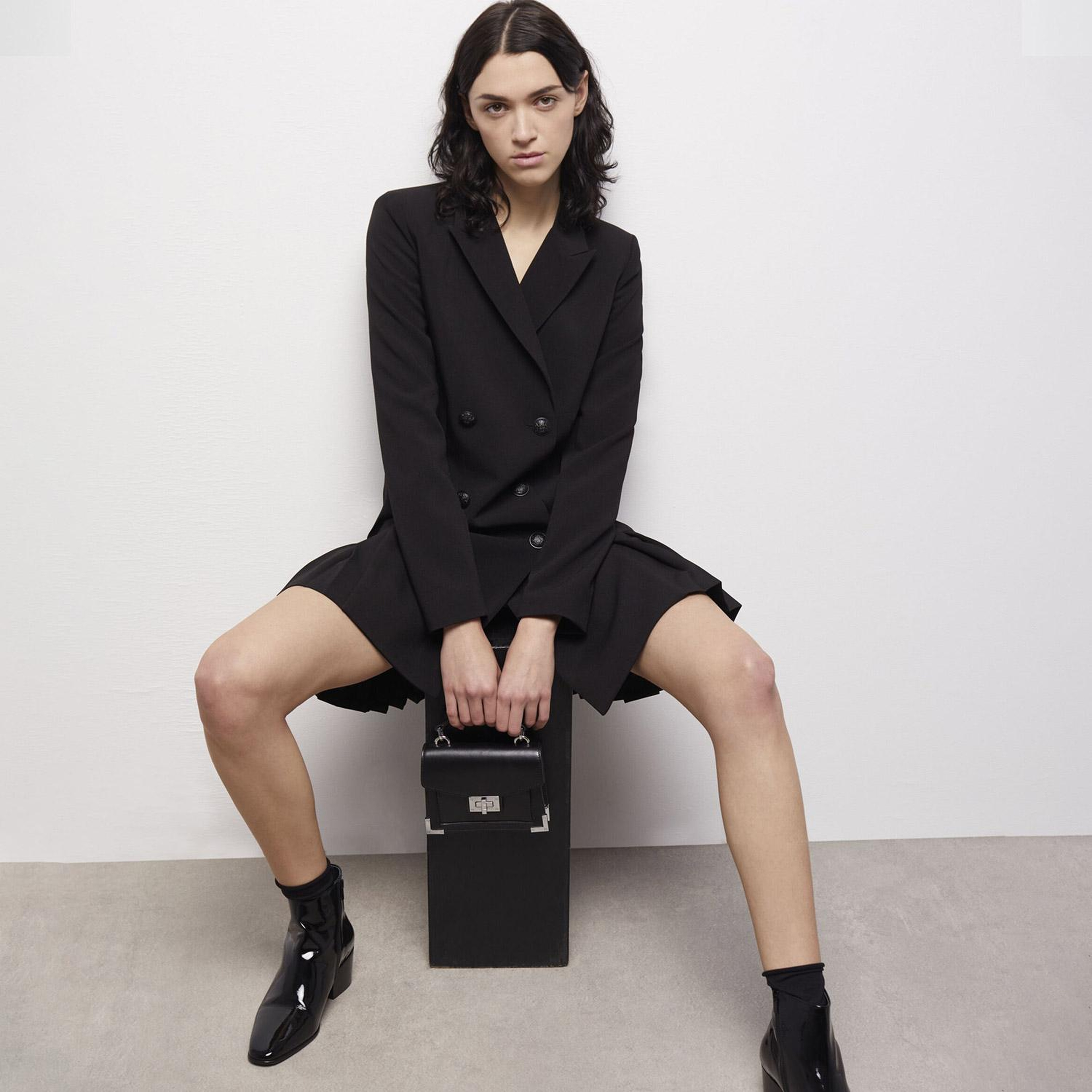 The Kooples Kadın Siyah Elbise