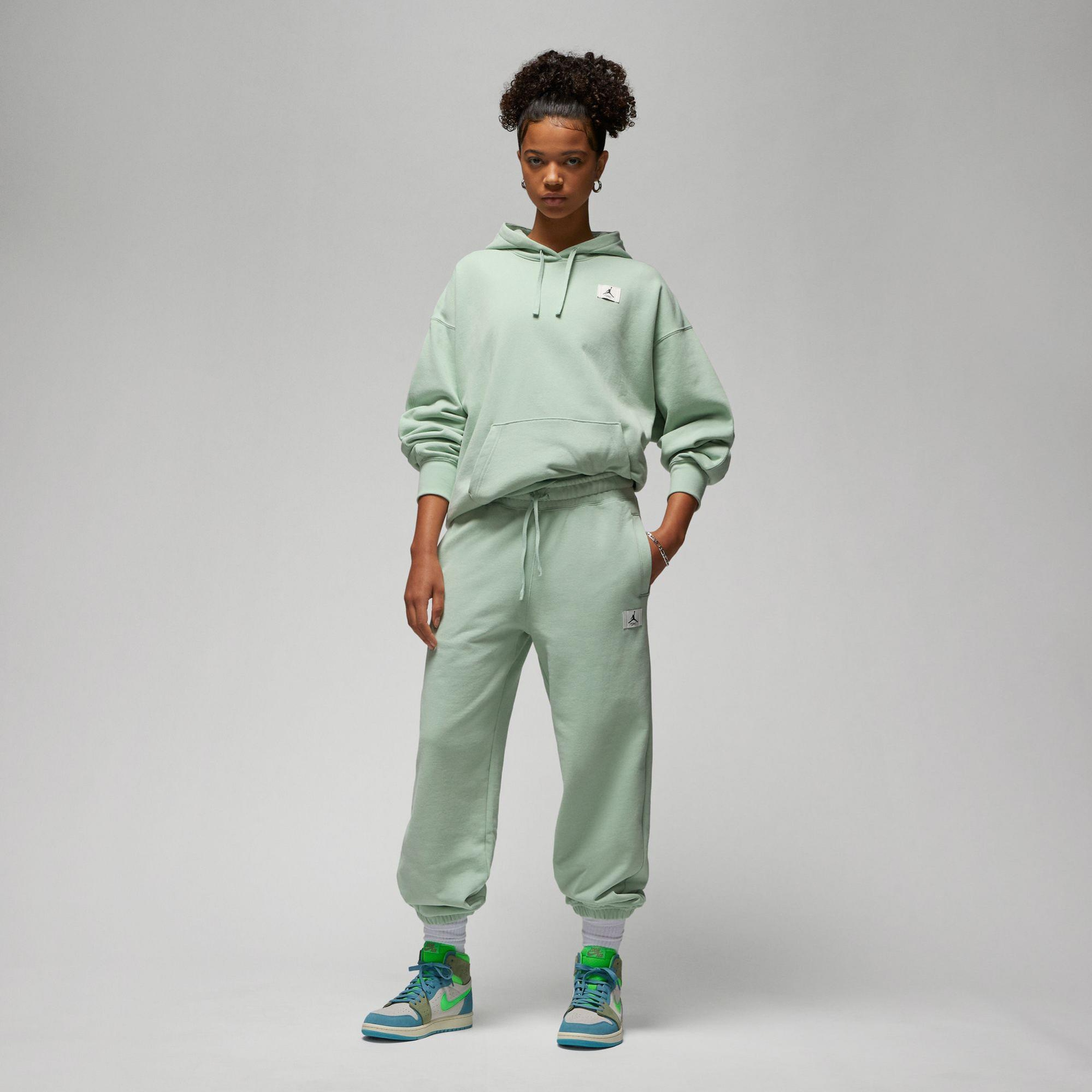 Jordan Flight Fleece Kadın Yeşil Eşofman Altı