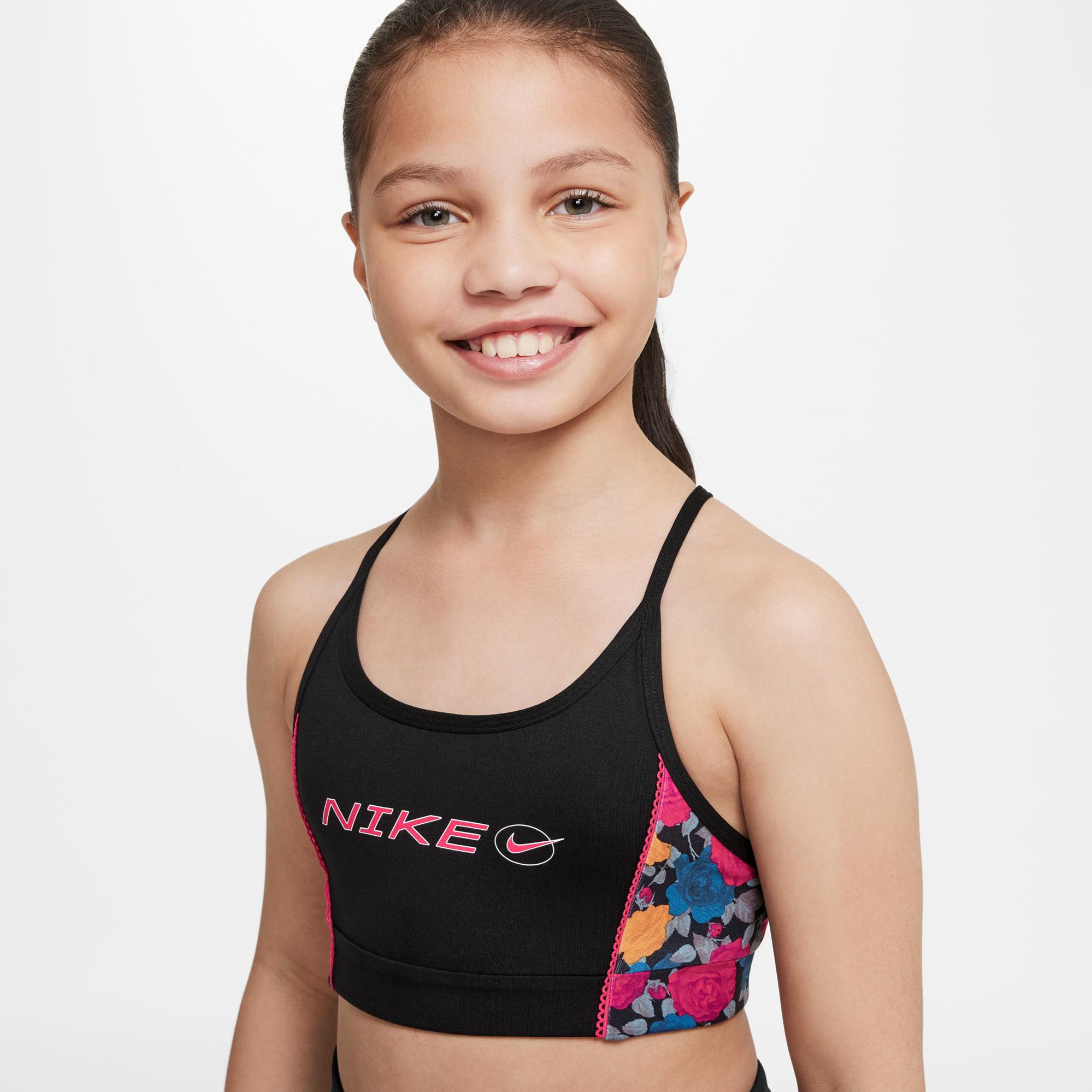 Nike Indy Iconclash Çocuk Siyah Bra