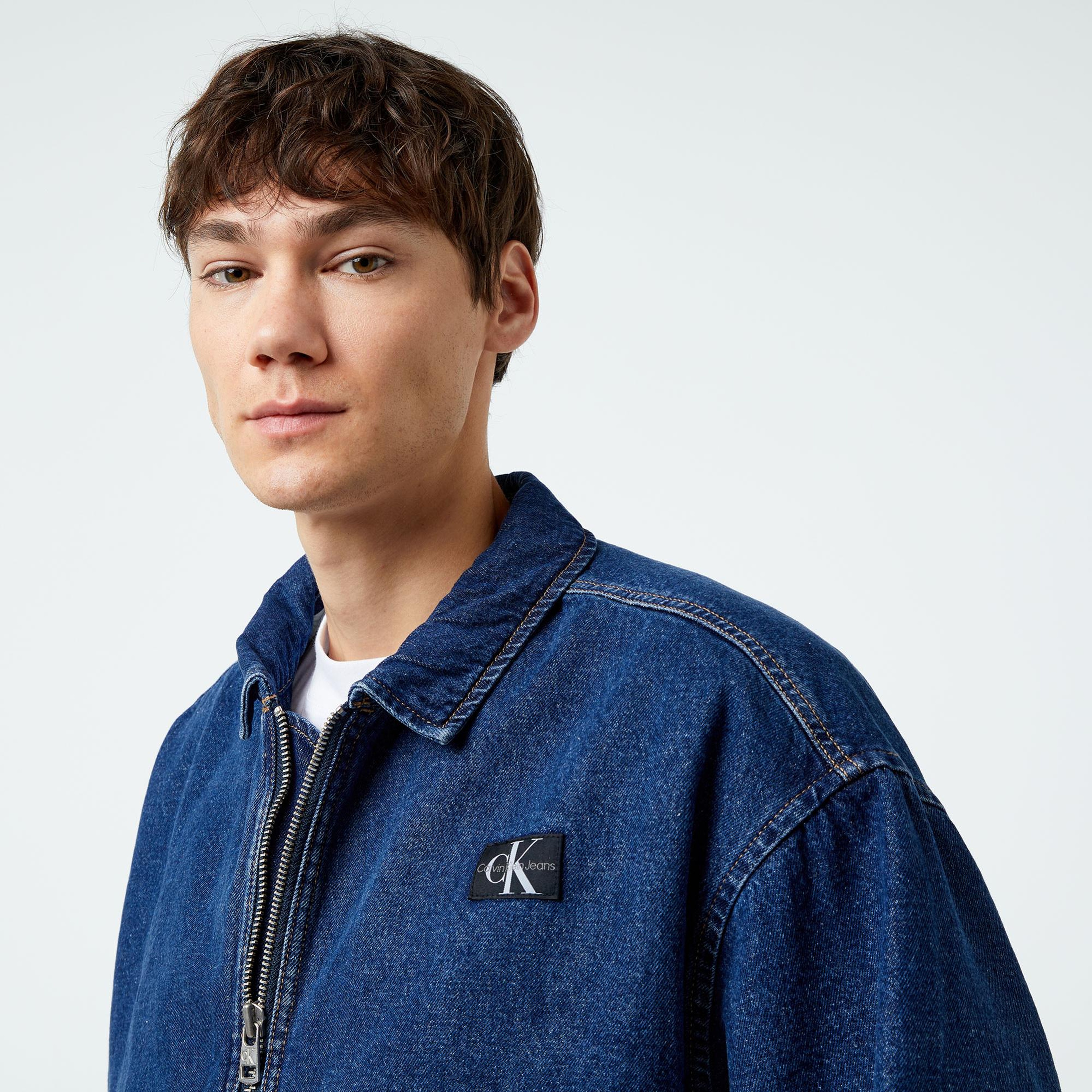 Calvin Klein Jeans Erkek Lacivert Ceket