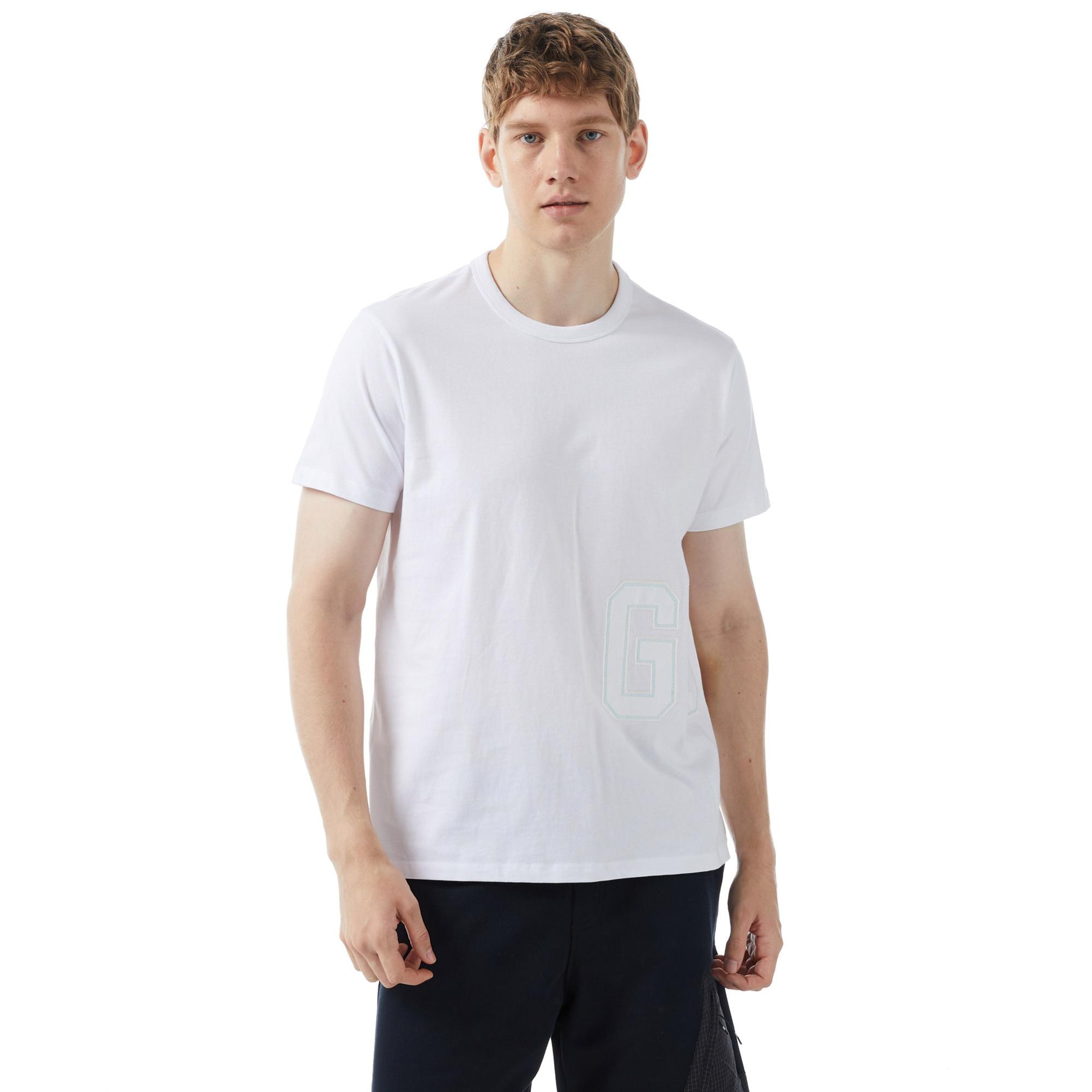 Guess Treated Erkek Beyaz T-Shirt