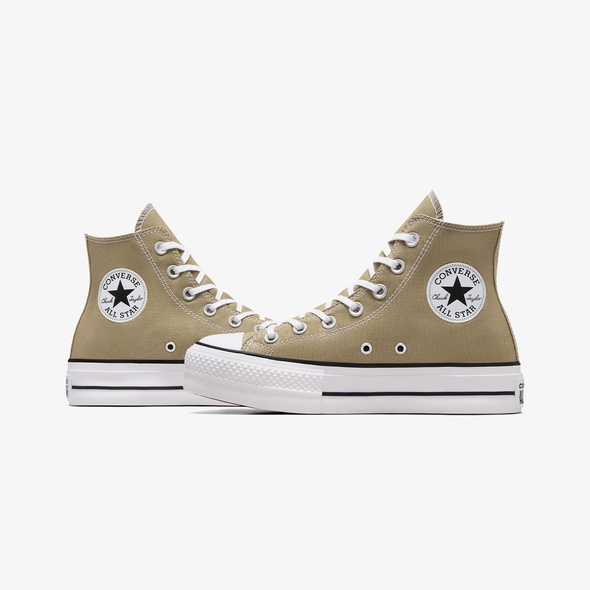 Converse Chuck Taylor All Star Lift Unisex Yeşil Platform Sneaker