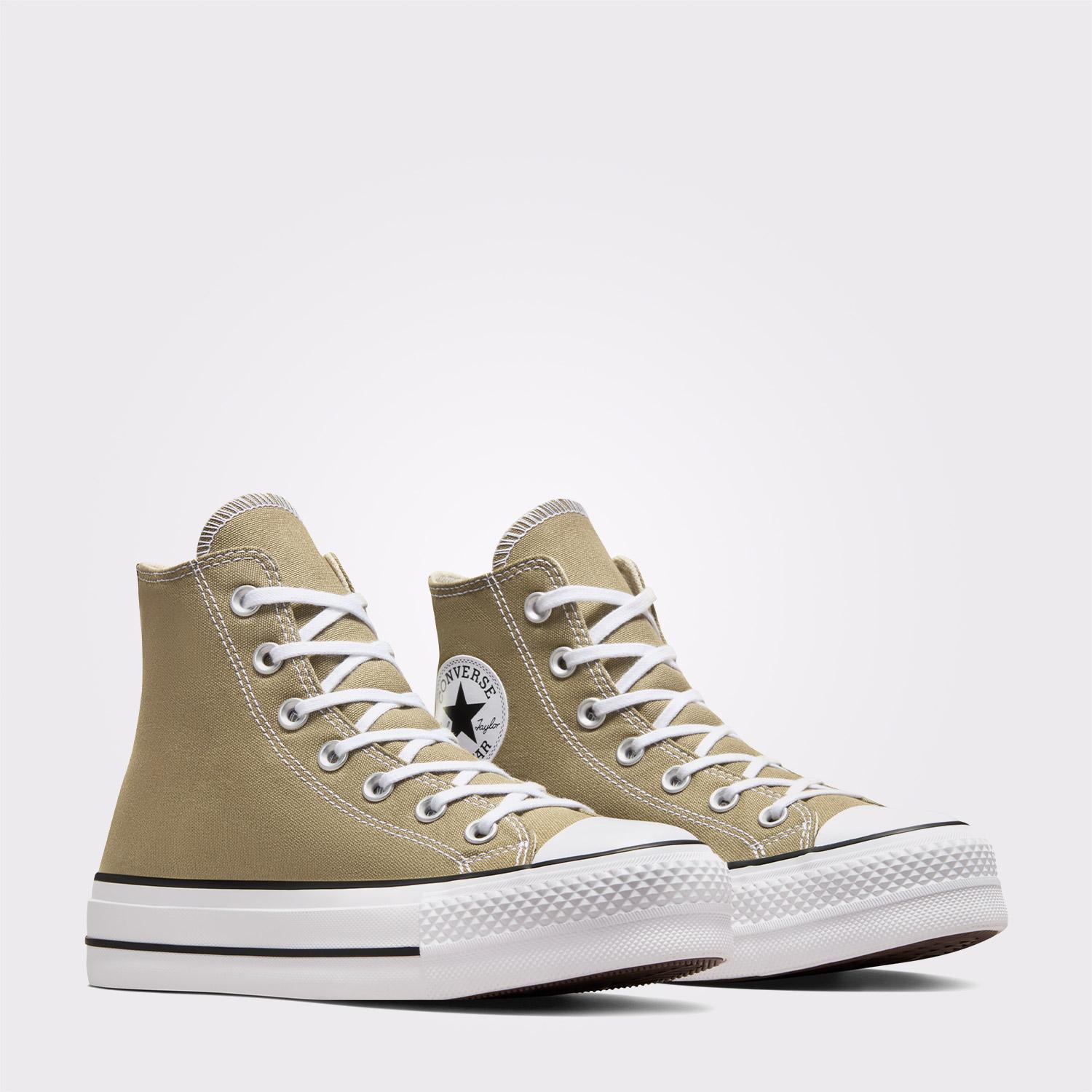 Converse Chuck Taylor All Star Lift Unisex Yeşil Platform Sneaker