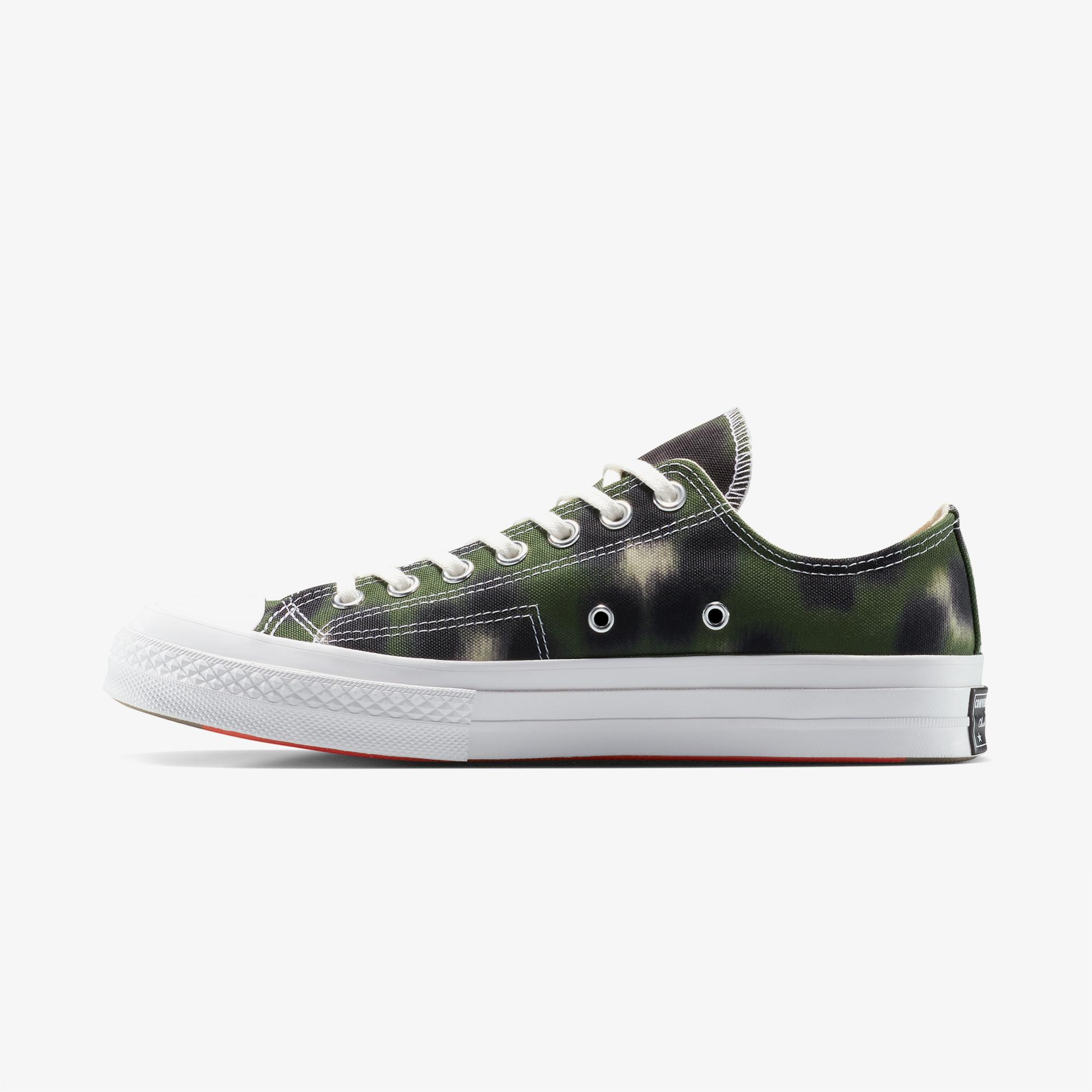 Converse x Kenzo Unisex Yeşil Chuck 70 Sneaker