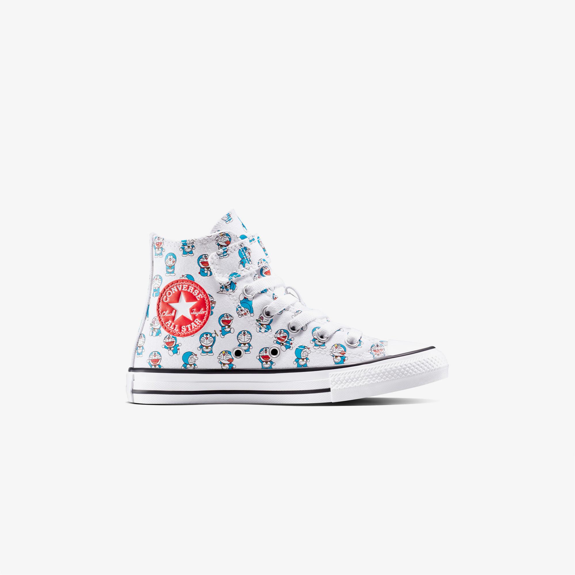 Converse x Doraemon Çocuk Beyaz Chuck Taylor All Star Sneaker