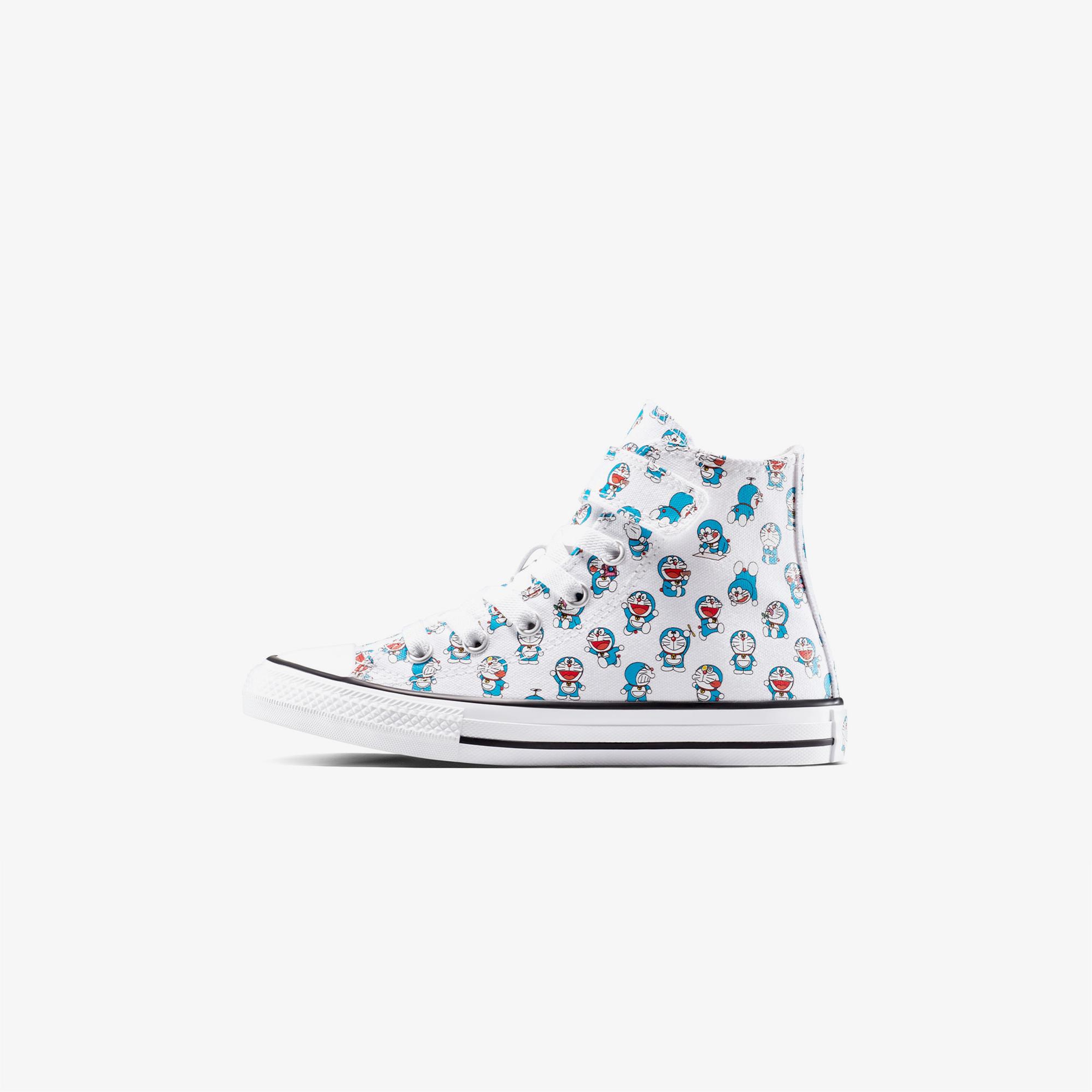 Converse x Doraemon Çocuk Beyaz Chuck Taylor All Star Sneaker