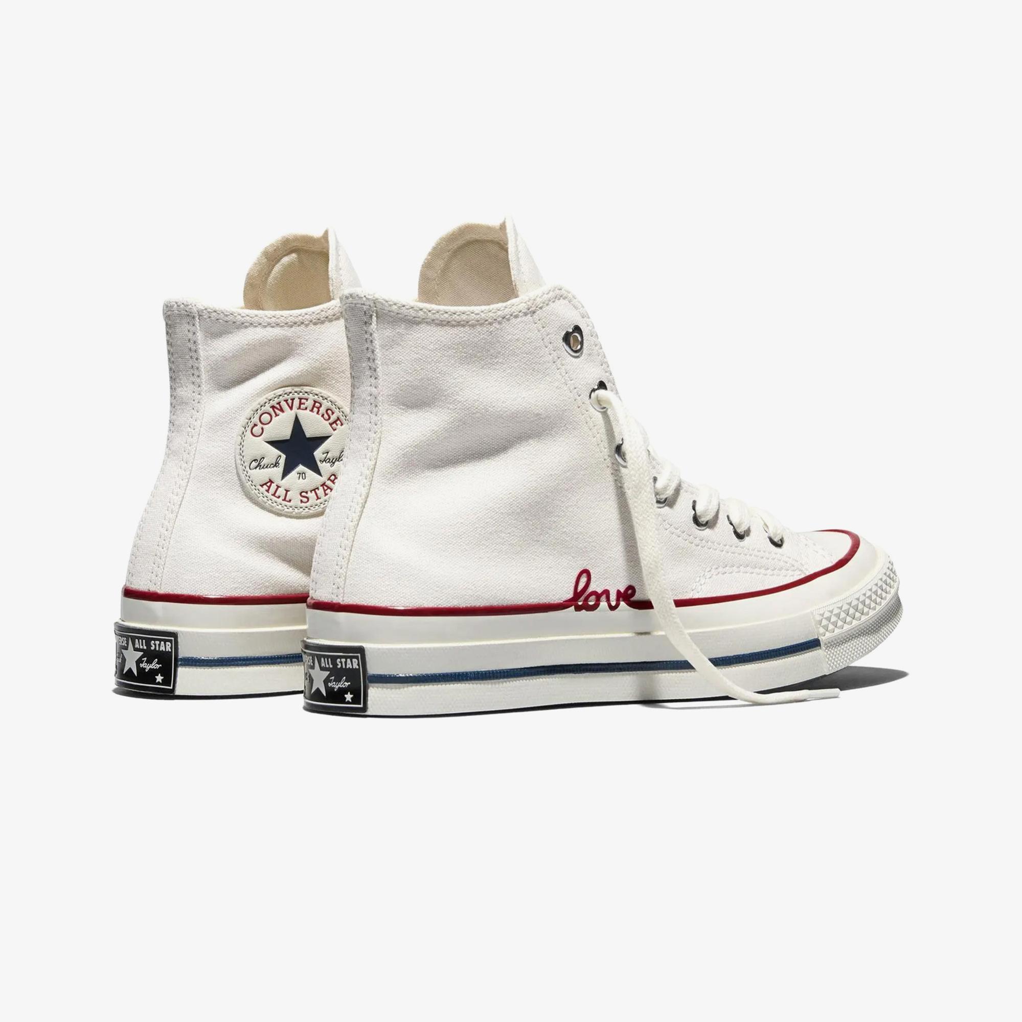 Converse Valentine's Day Chuck 70 Unisex Krem Sneaker
