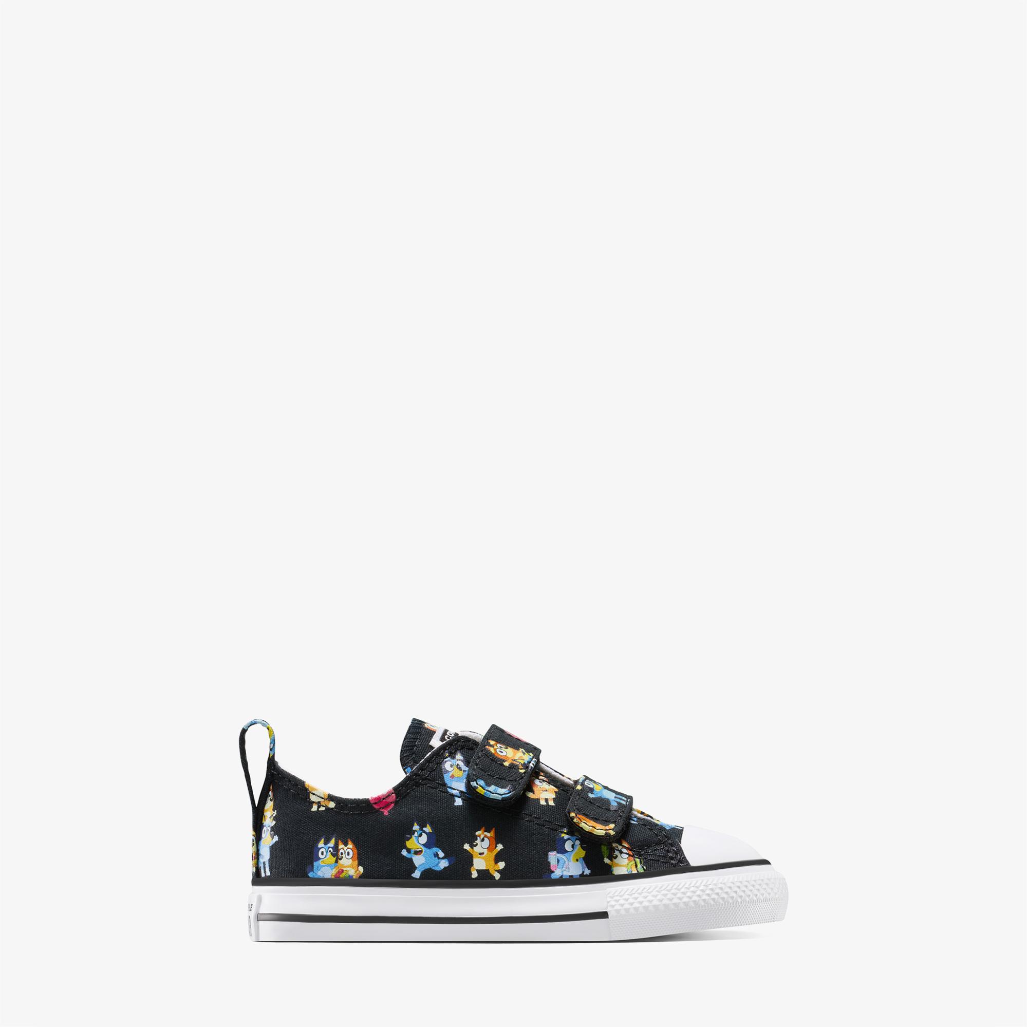 Converse x Bluey Chuck Taylor All Star 2V Bebek Siyah Sneaker