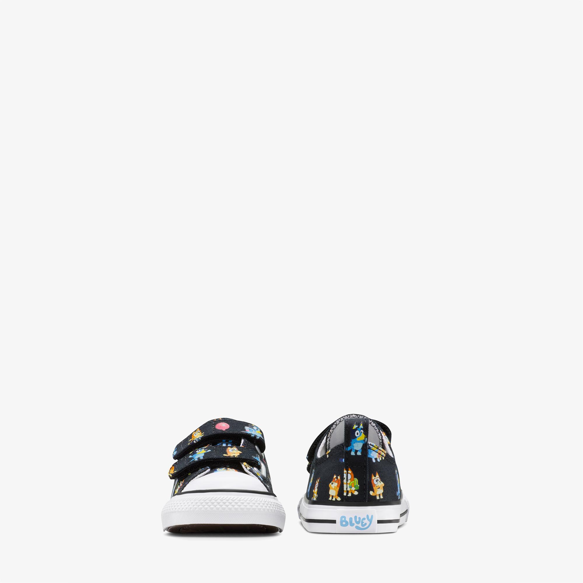 Converse x Bluey Chuck Taylor All Star 2V Bebek Siyah Sneaker