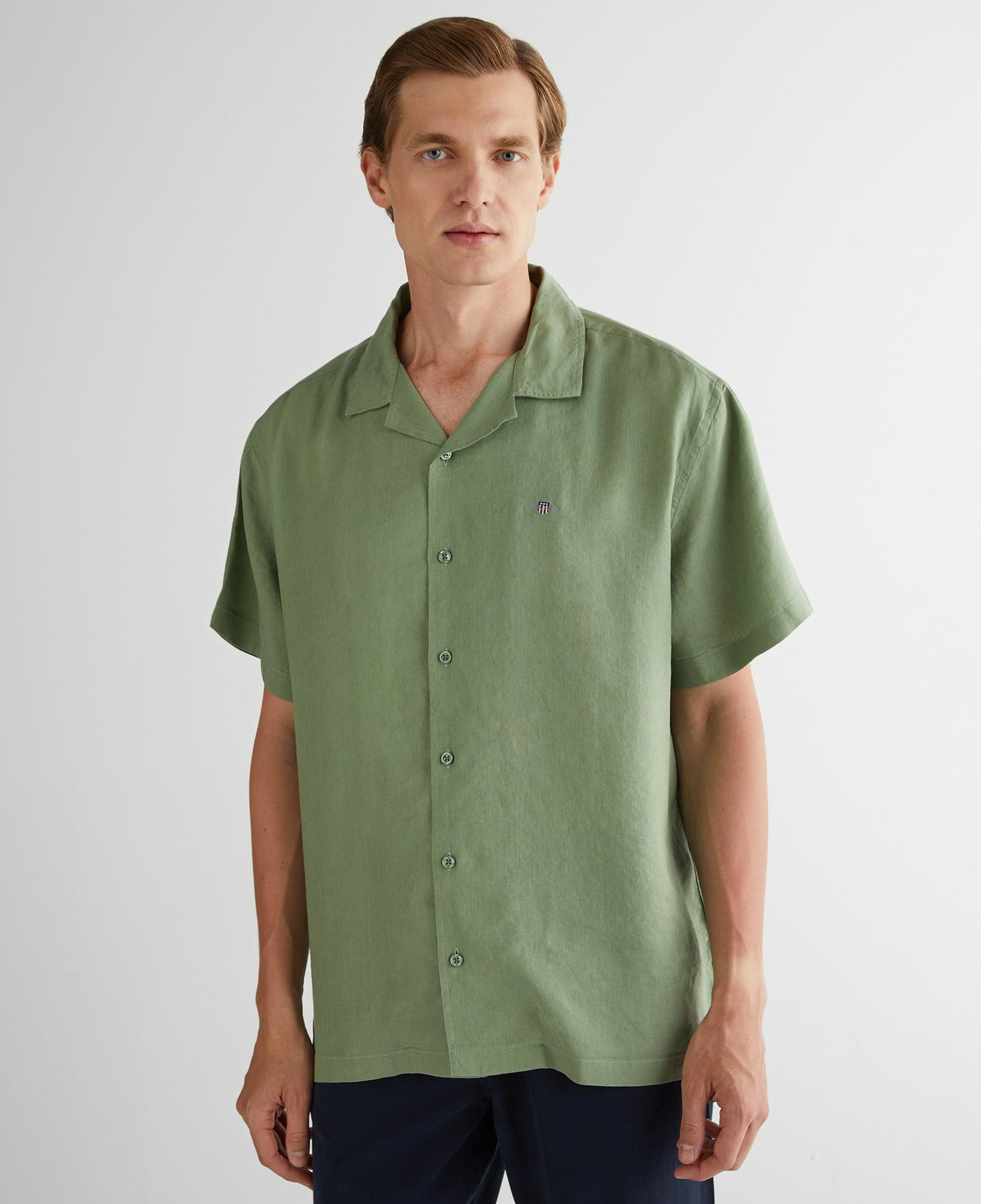 GANT Erkek Yeşil Gömlek