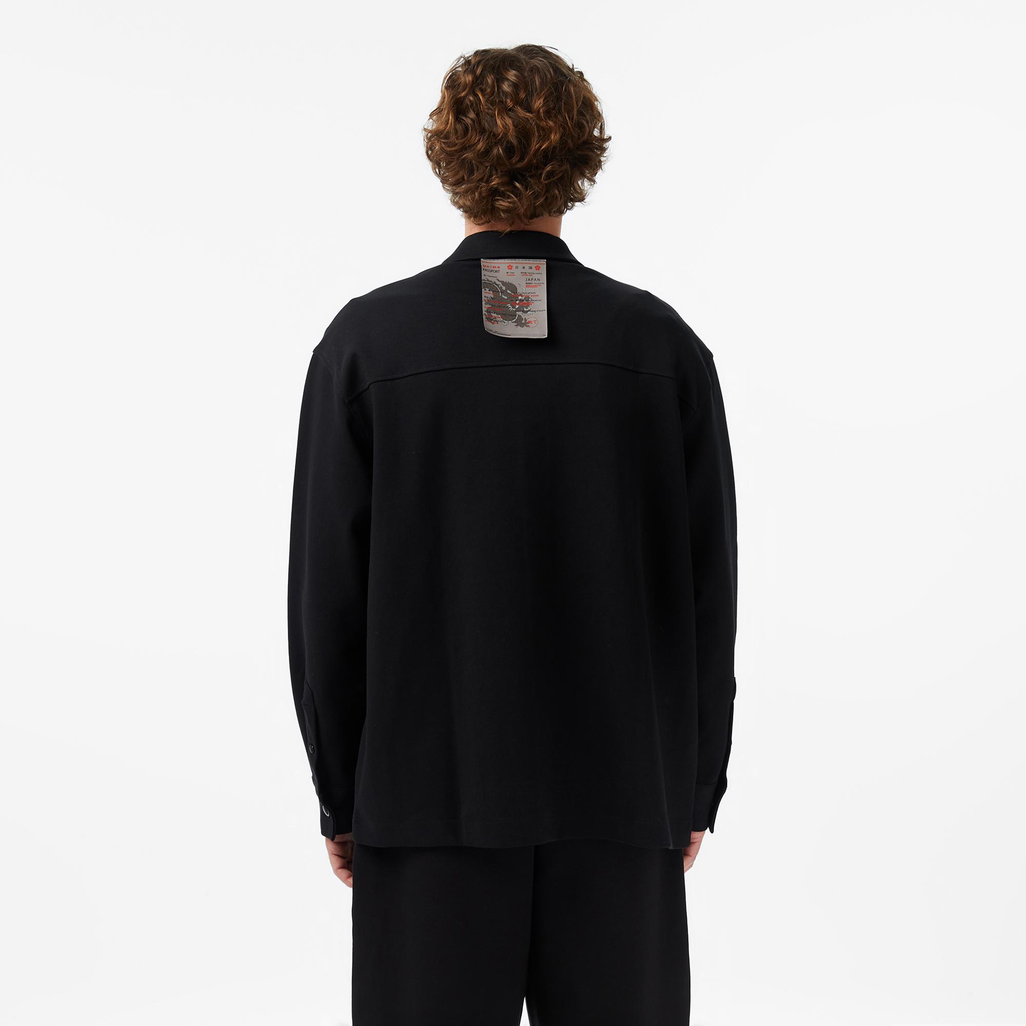 UNITED4 Comfort Fit Erkek Siyah Ceket