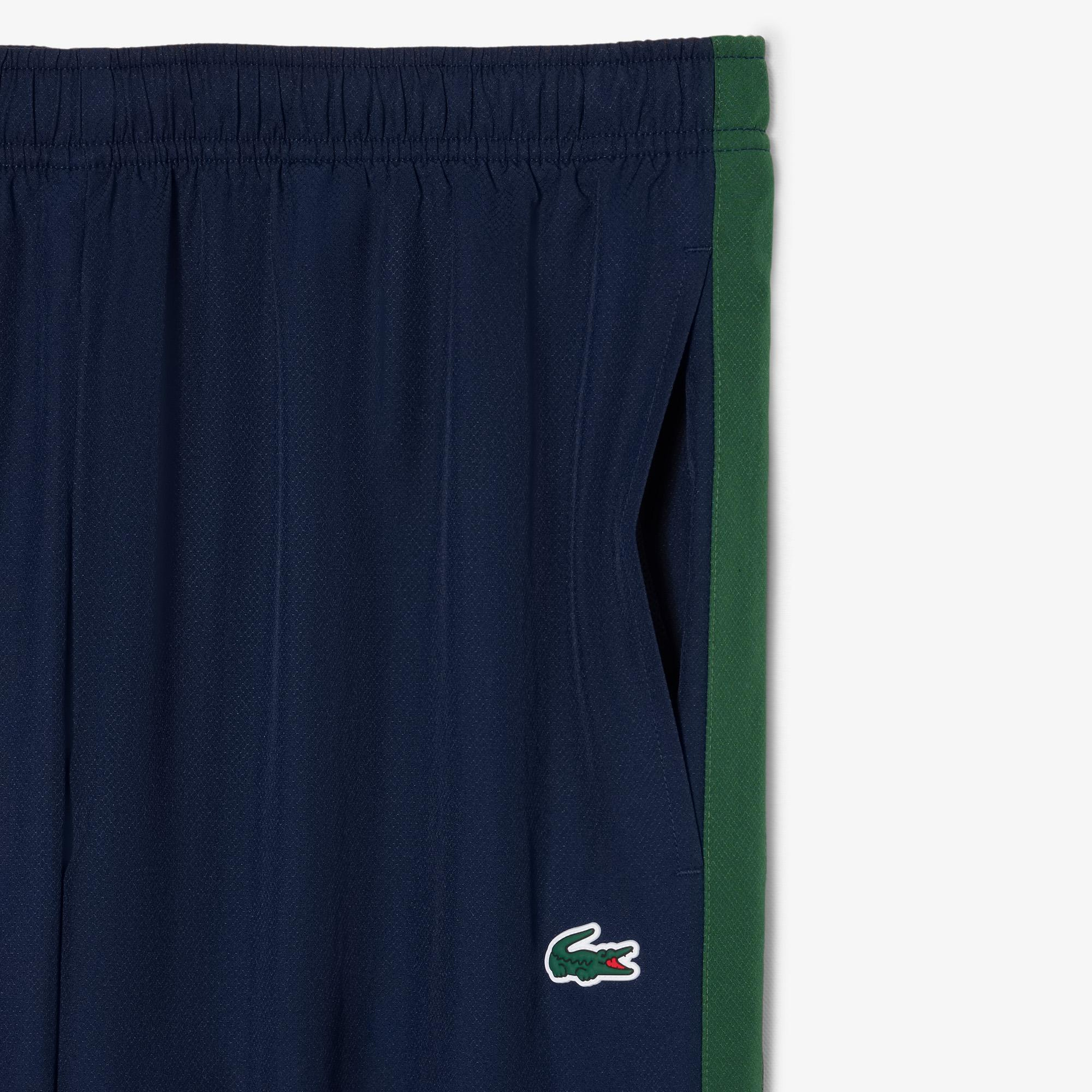 Lacoste Erkek Regular Fit Renk Bloklu Lacivert Eşofman Takımı