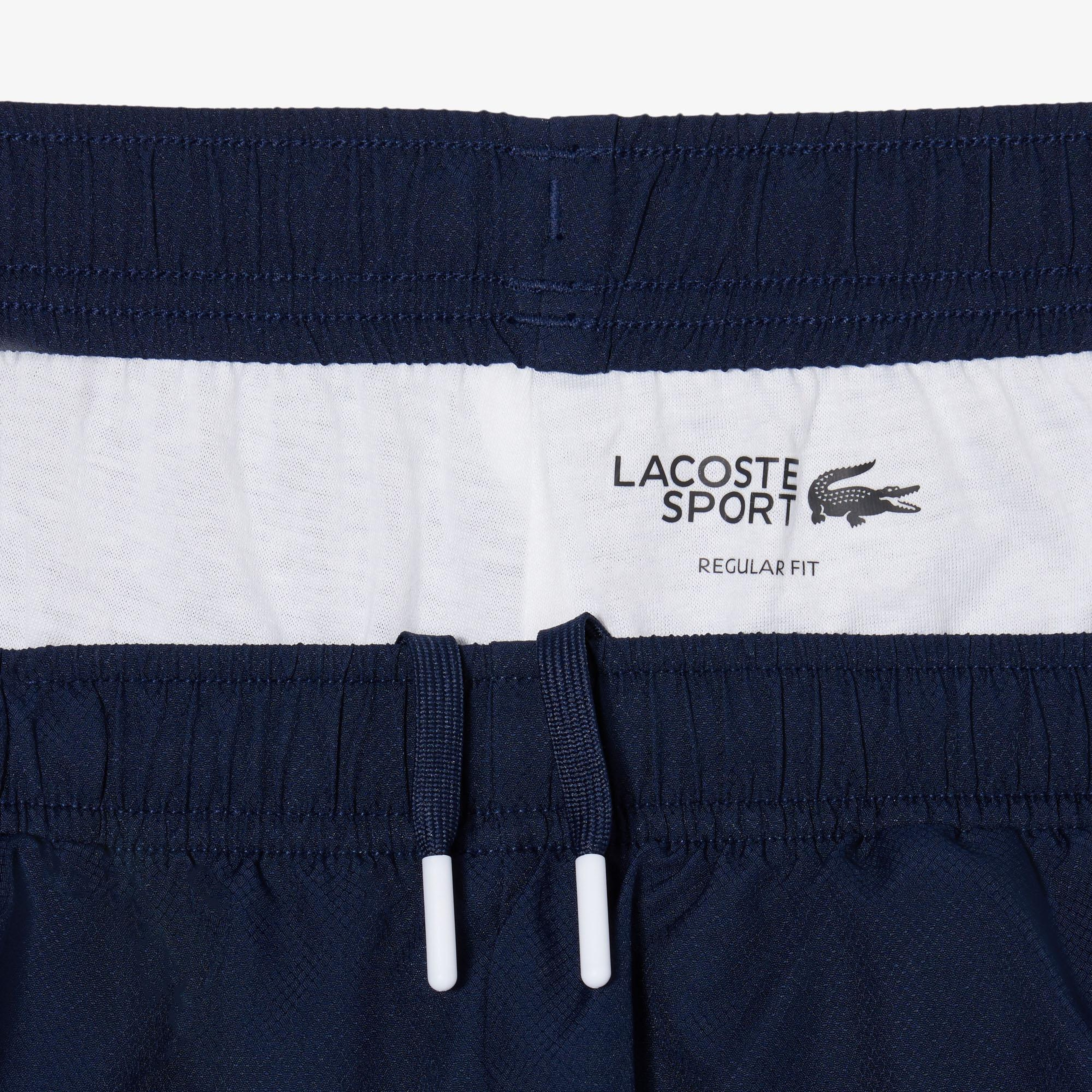 Lacoste Erkek Regular Fit Renk Bloklu Lacivert Eşofman Takımı