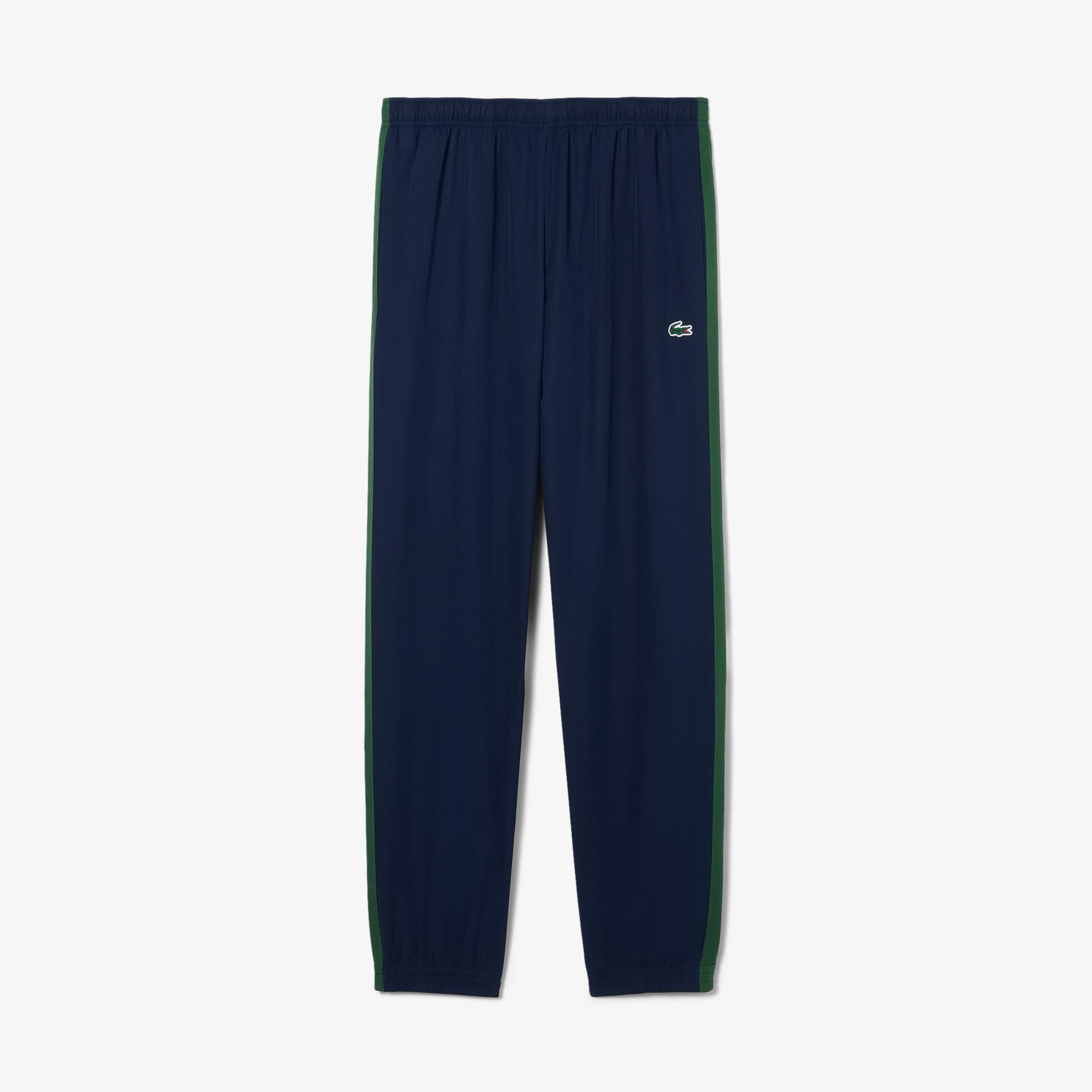 Lacoste Erkek Regular Fit Renk Bloklu Lacivert Eşofman Takımı